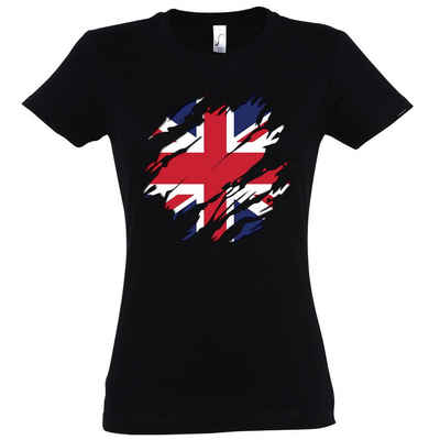 Youth Designz T-Shirt England Britain Damen Shirt mit trendigem Motiv