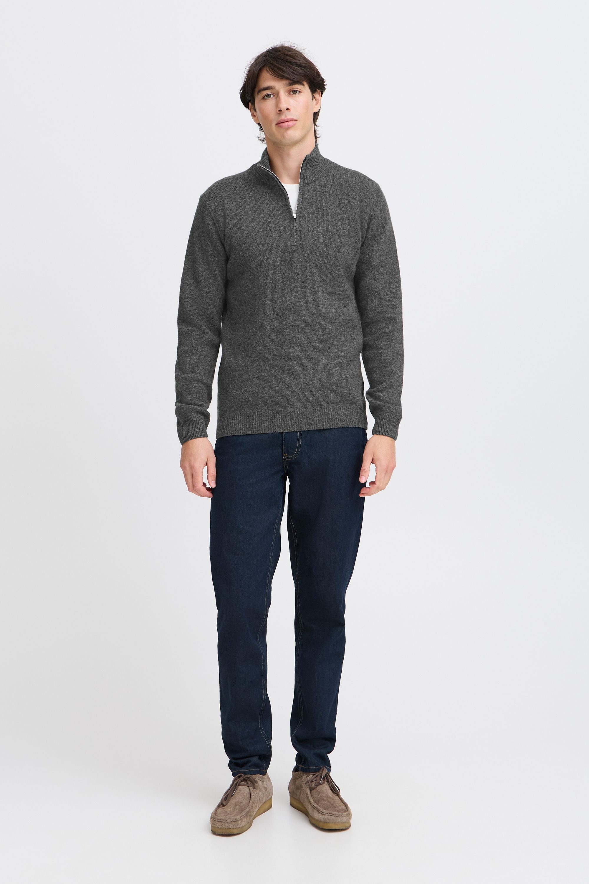 Casual Friday Troyer CFKarl Klassischer Troyer Pullover