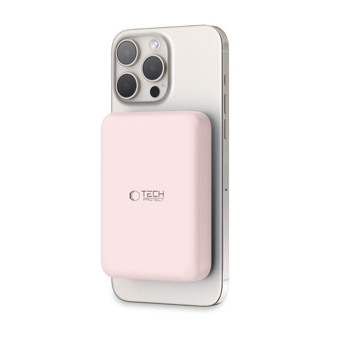 TECH PROTECT PB11 Powerbank PB11 10000 mAh (5, 9, 12 V), MagSafe Powerbank mit 15 W Schnellladung