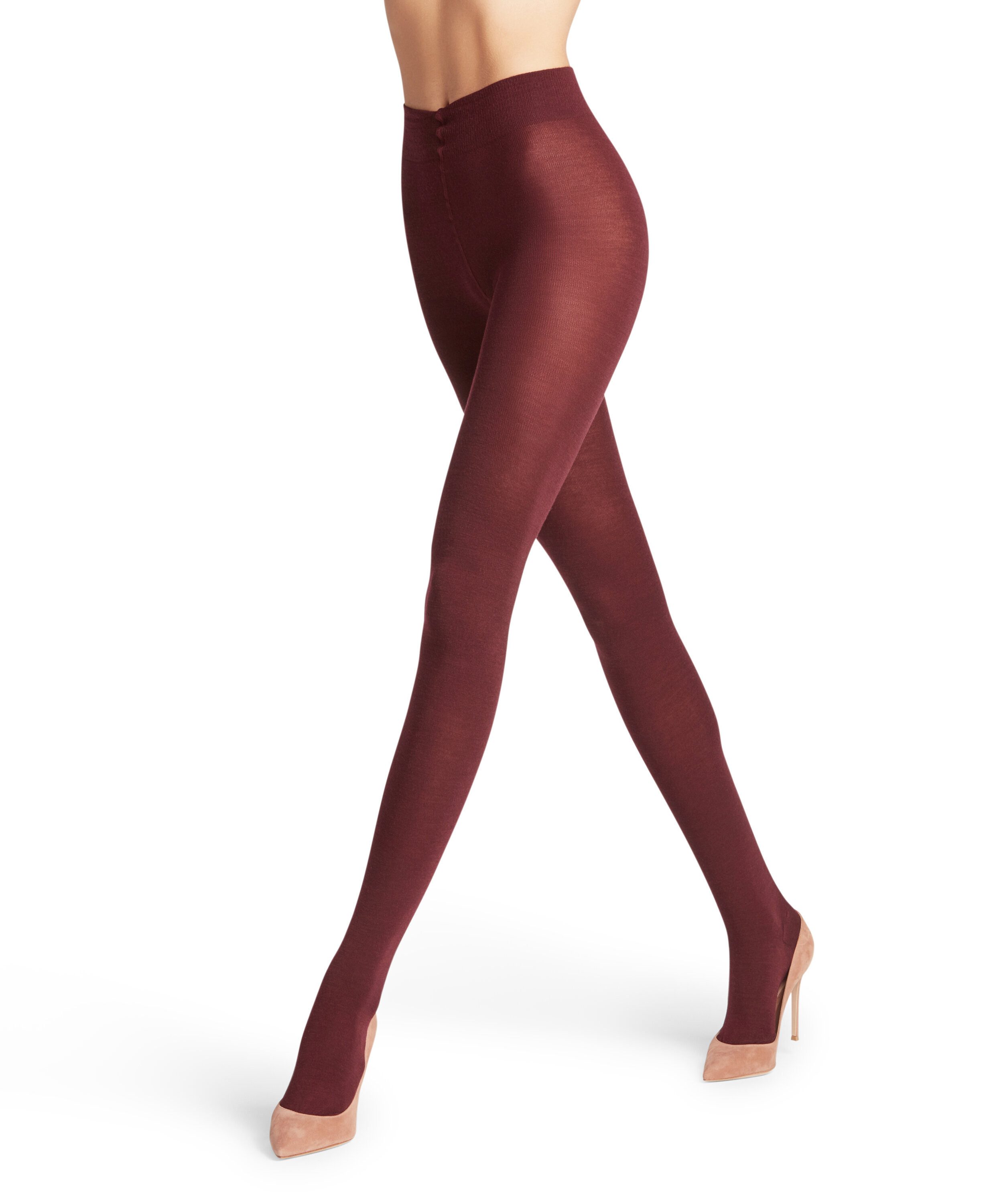 FALKE Strickstrumpfhose Softmerino blickdicht, mit druckfreiem Komfortbund, atmungsaktiv, wärmend