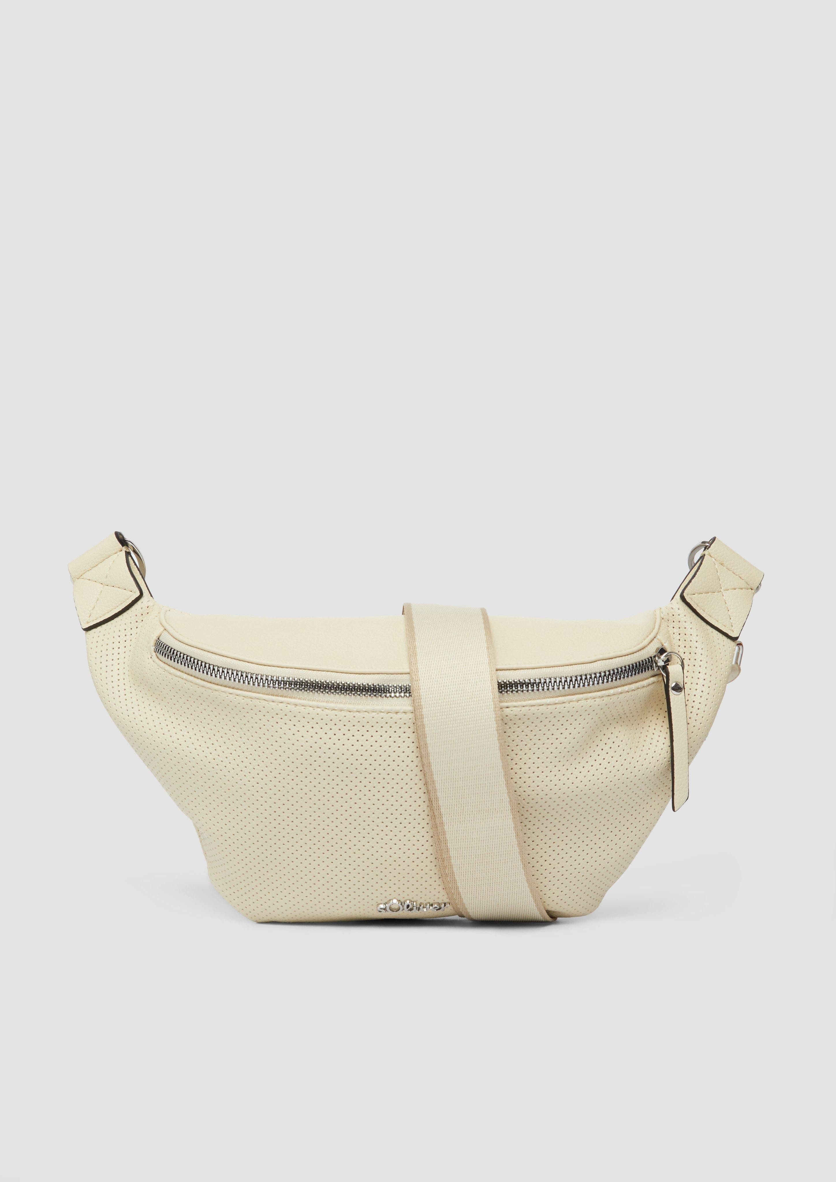 Tragetasche Crossbody-Bag in Leder-Optik mit abnehmbarem Schulterriemen