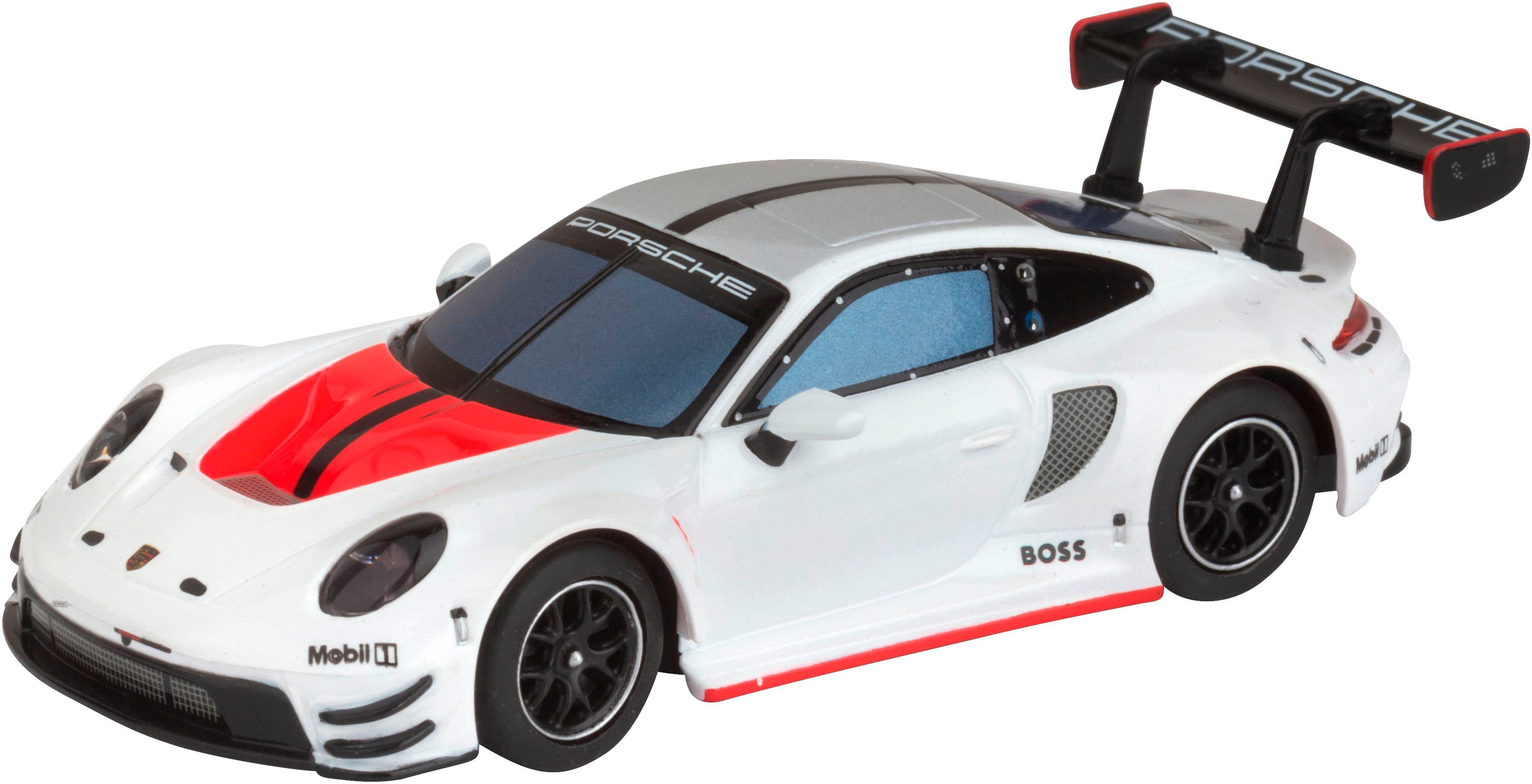 Carrera® Rennbahn-Auto Carrera Hybrid, Porsche 911 GT3 R, White Lightning