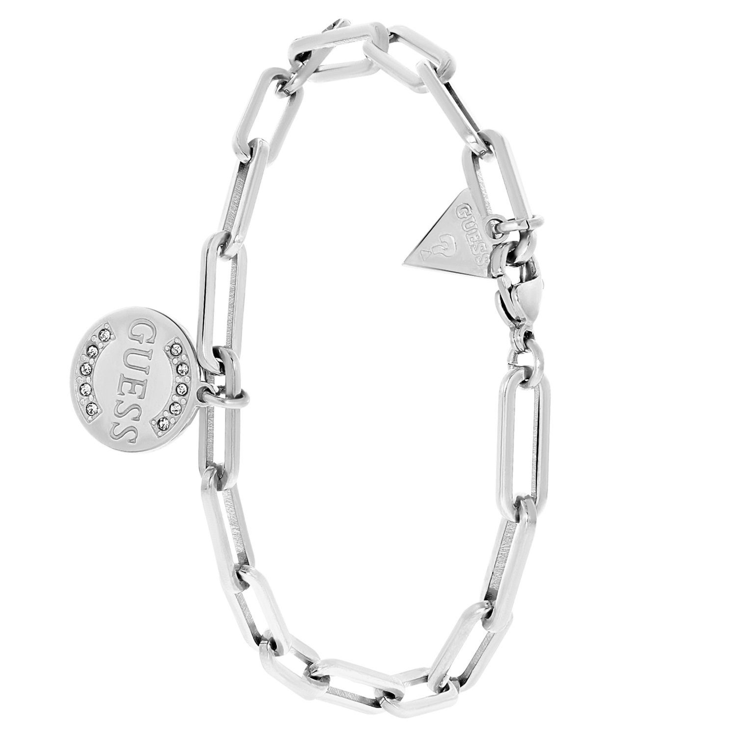 Guess Gliederarmband Armband - Stahl - Silber - Kristall - Damen