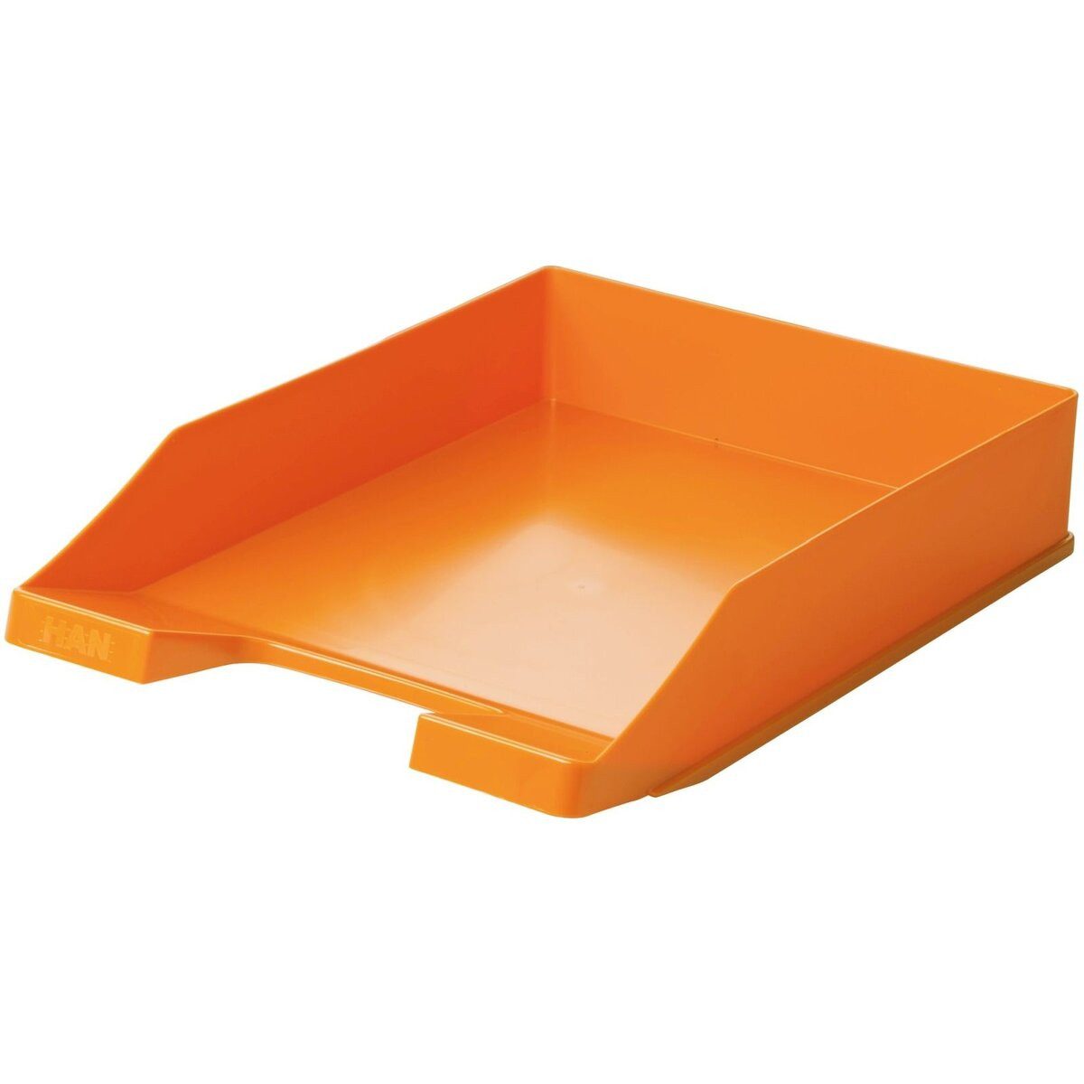 HAN-Bürogeräte Briefablage Briefablage Klassik A4/C4 stapelbar stabil modern Trend Colour orange
