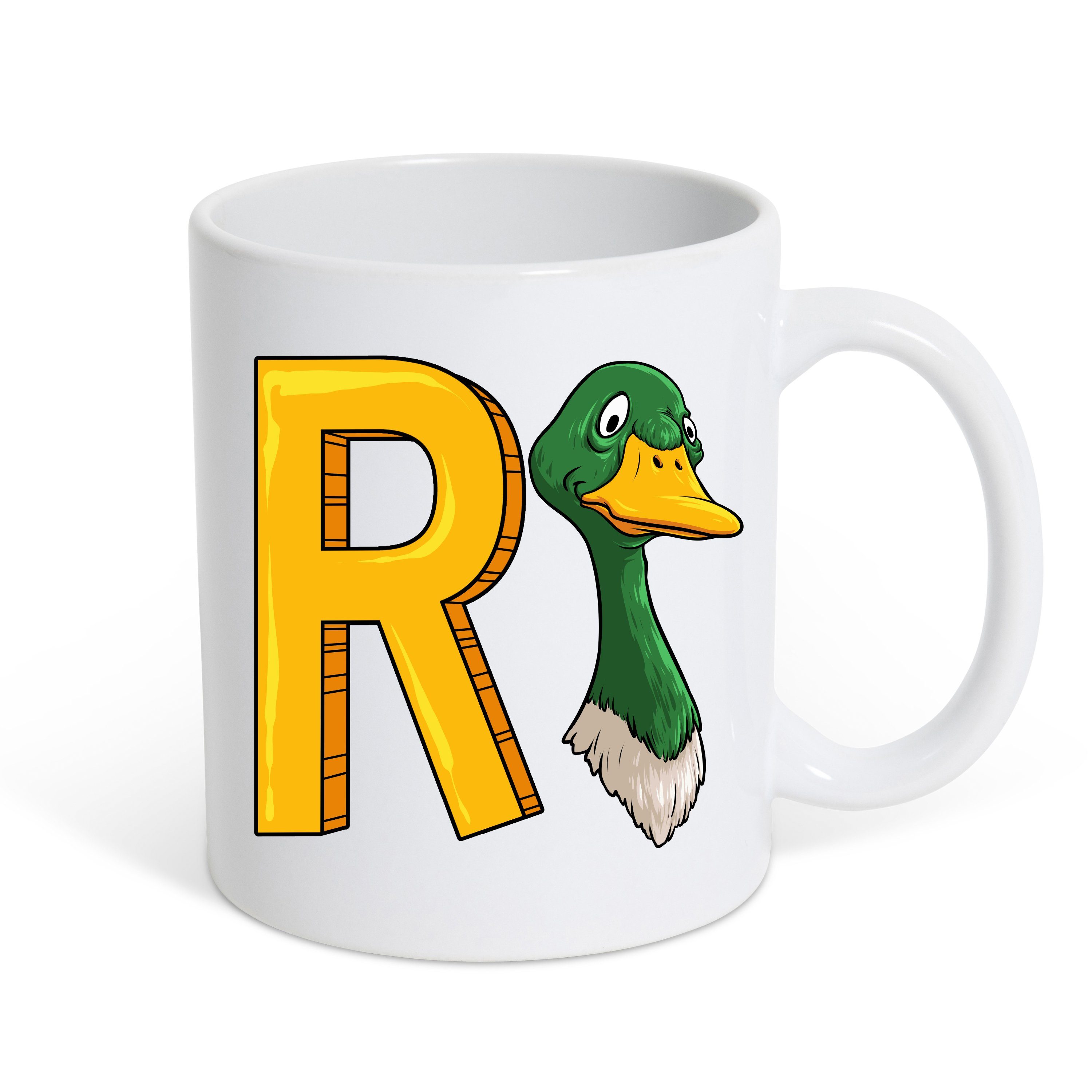 Youth Designz Tasse RENTE ENTE 2022 Kaffeetasse Geschenk, Keramik, mit