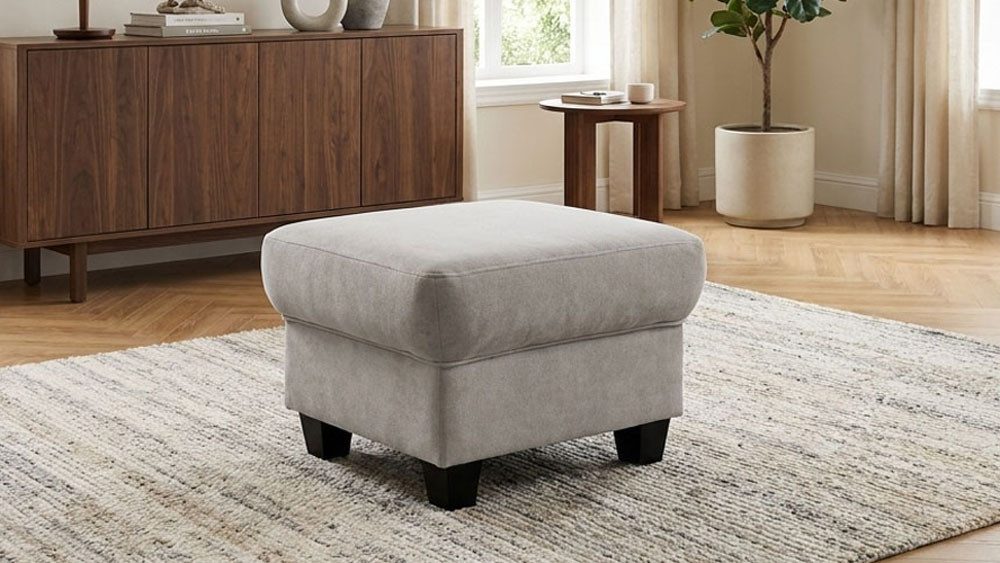 OTTO home Hocker Silkeborg, Polsterhocker Silkeborg passend zum Sofa, Breite 59 cm
