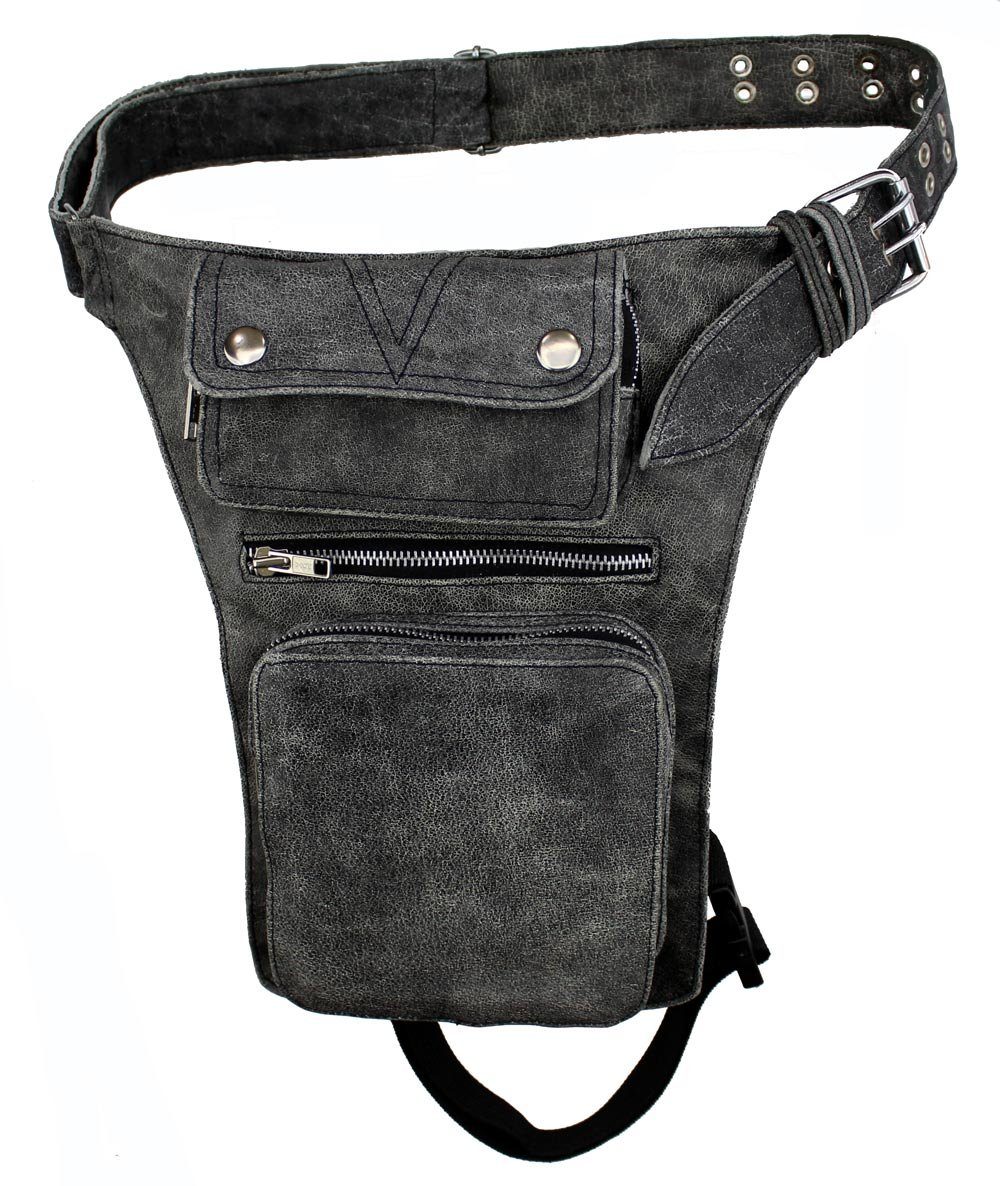 Alpha Speeds Beintasche Motorrad Leder Antik günstig online kaufen