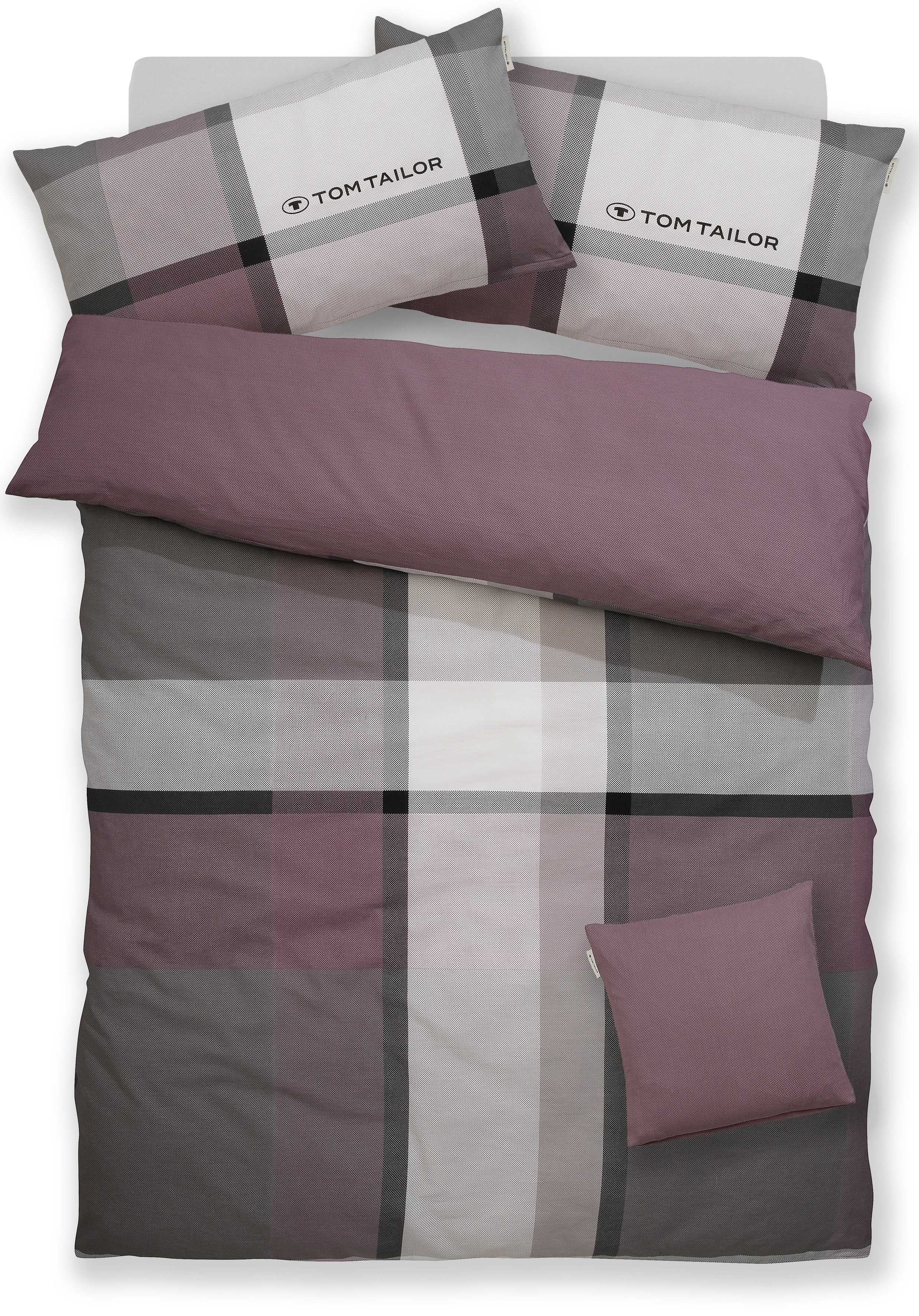 TOM TAILOR HOME Bettwäsche Lenny, Renforcé, günstig online kaufen
