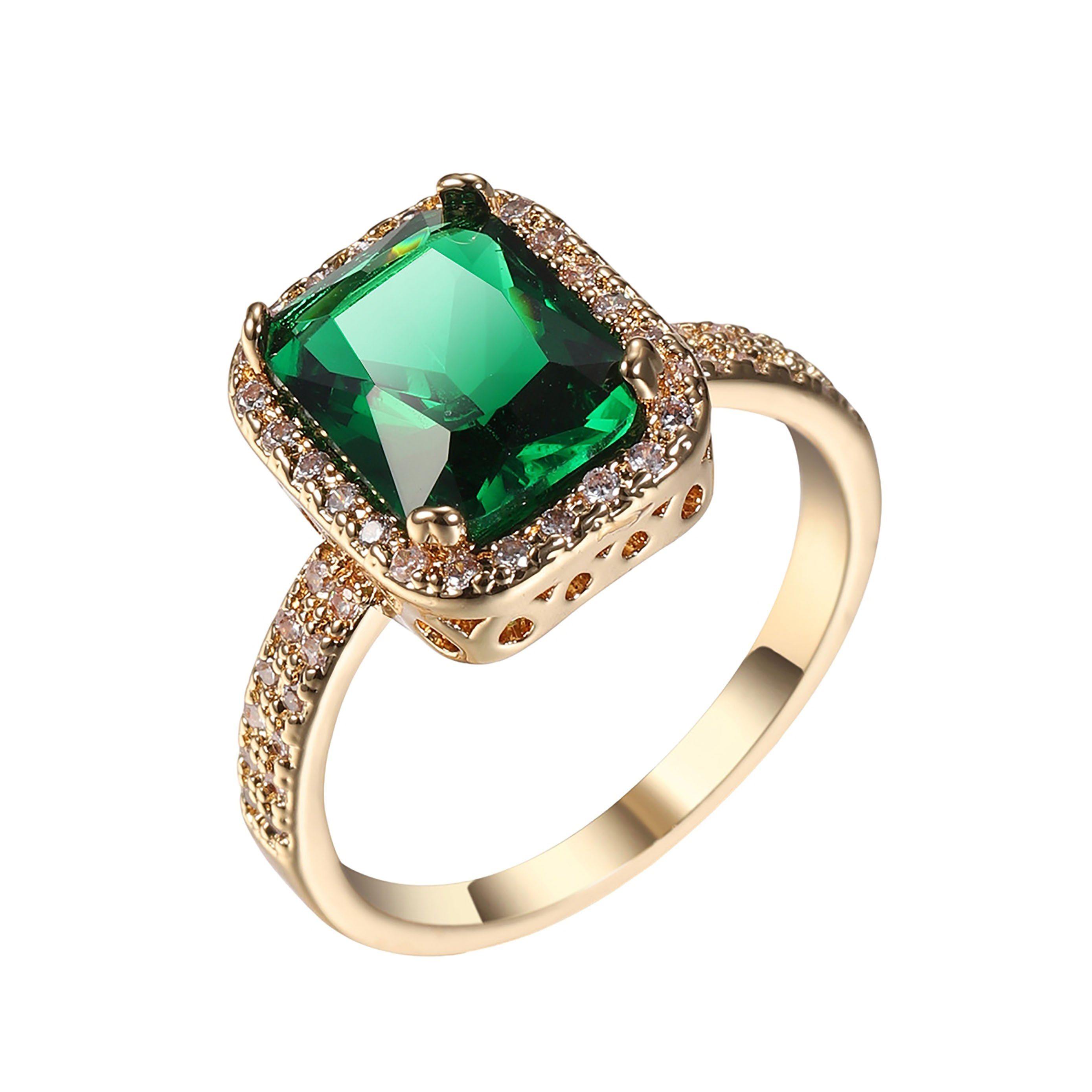 (1-tlg) SRRINM Jewelry Creative Jewelry Fingerring Zircon Ring