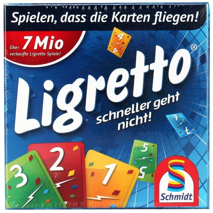 Schmidt Spiele Spiel Ligretto blau Edition 2018