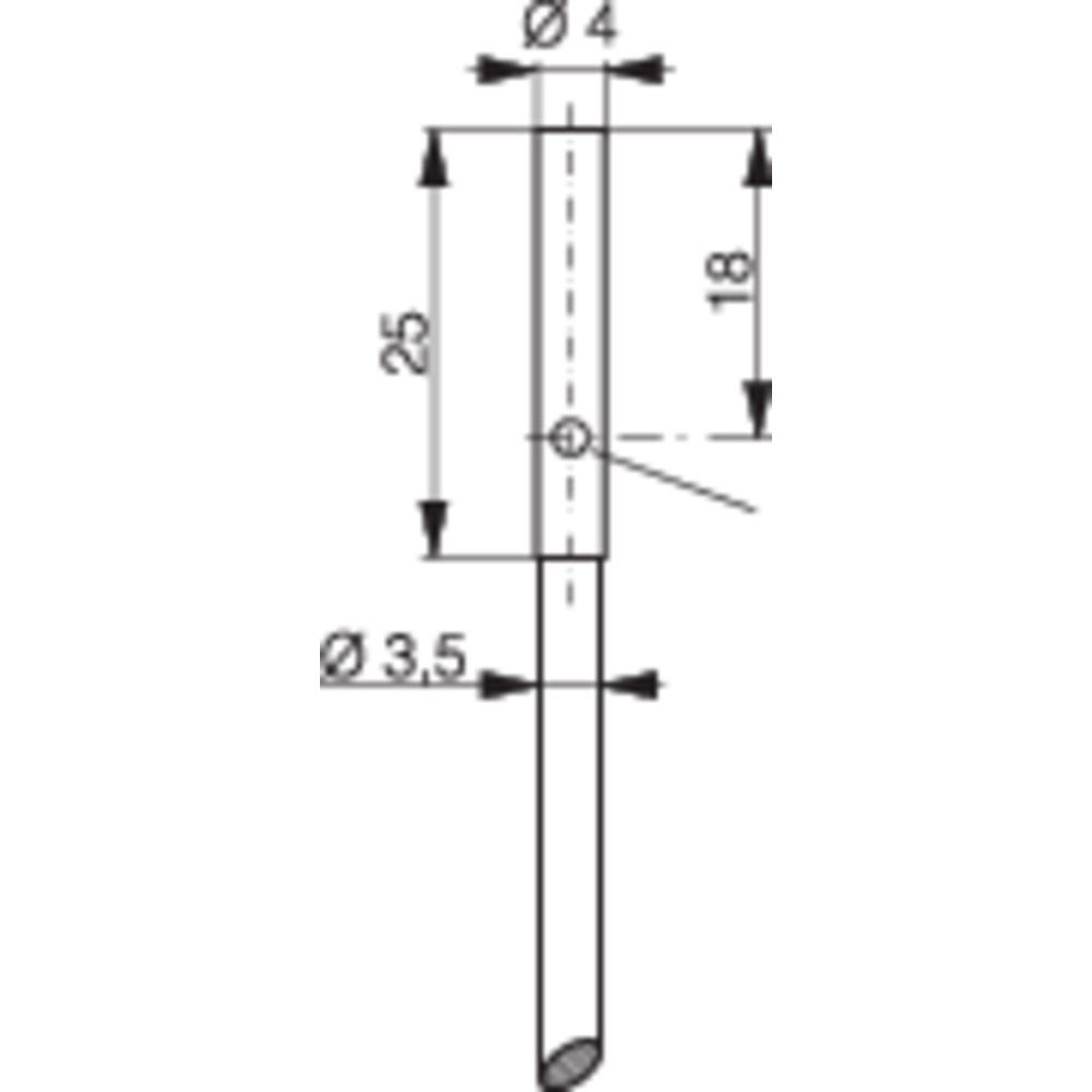 DW-AD-623-04, mm 4 Contrinex (DW-AD-623-04) Induktiver Sensor Näherungsschalter PNP CONTRINEX bündig