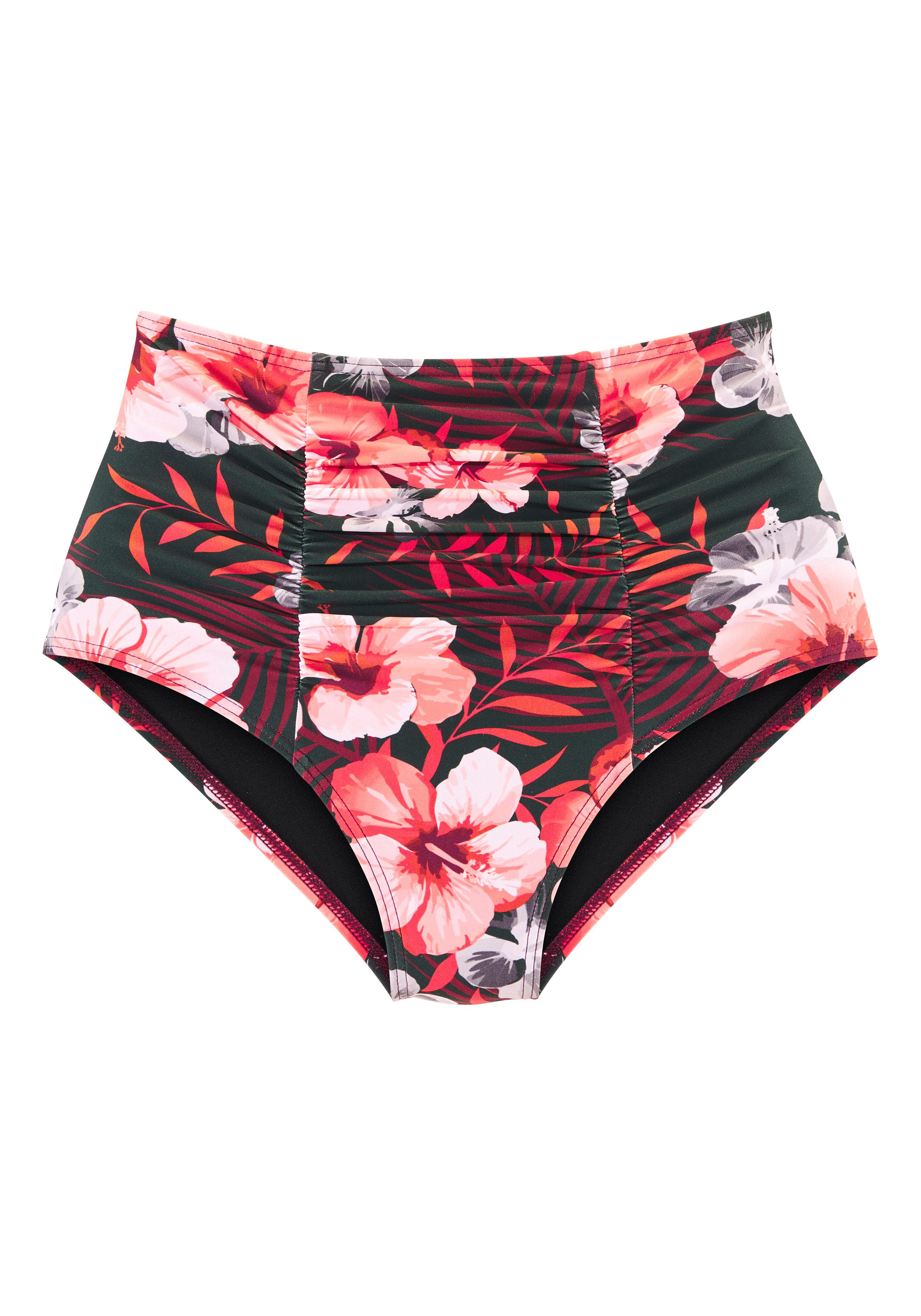 LASCANA Highwaist-Bikini-Hose Loria mit Shaping-Effekt