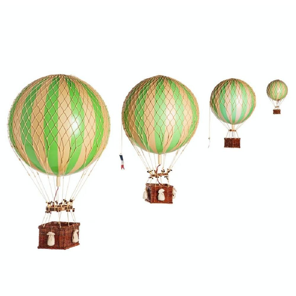 AUTHENTIC MODELS Dekofigur Ballon Travels Grün Light (18cm)