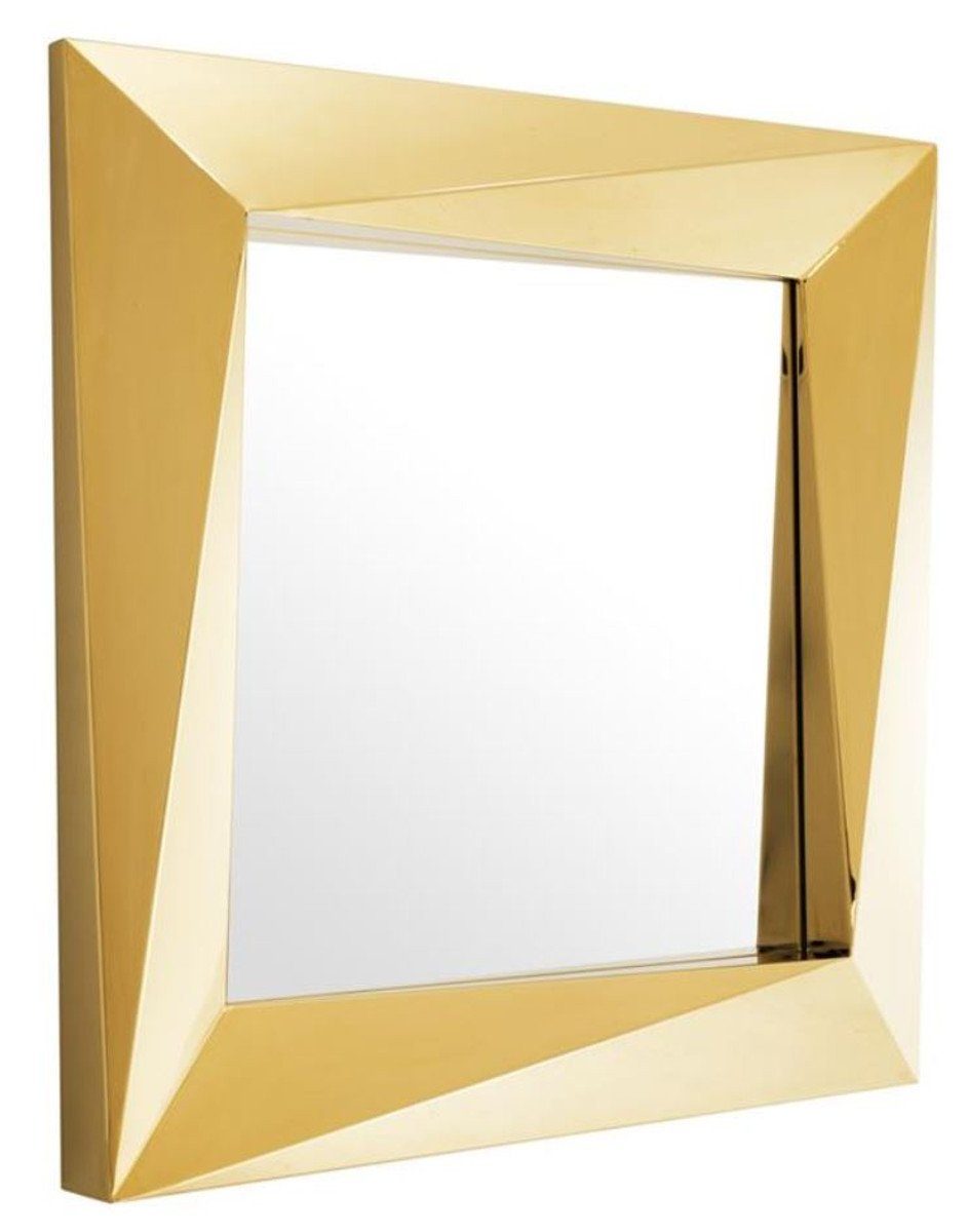 Padrino cm H. Luxus Spiegel 100 / - Qualität Casa x 100 Gold Wandspiegel Wandspiegel Luxus