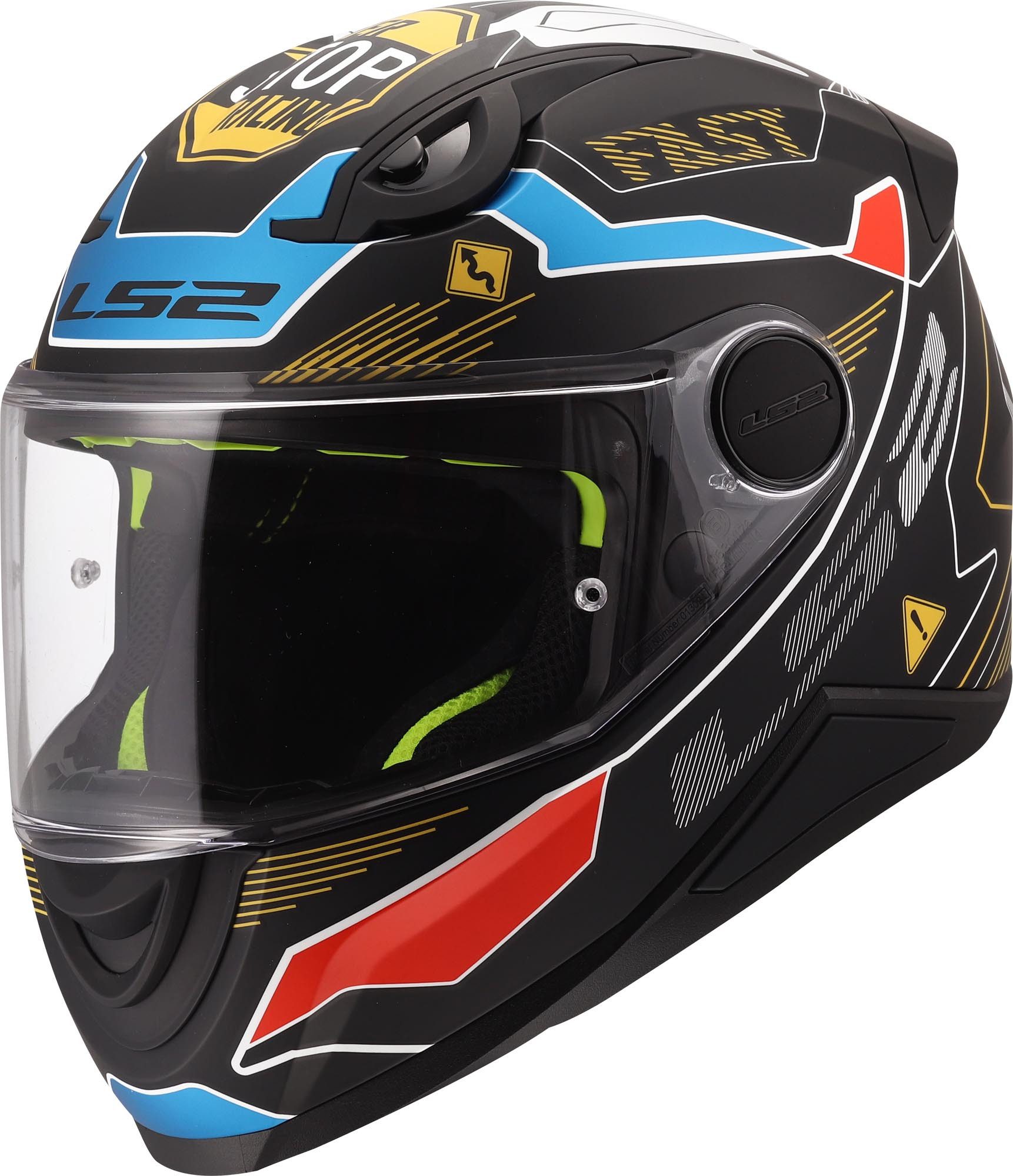LS2 Motorradhelm FF812 Kid Zero Kinder Helm, Atmungsaktiv
