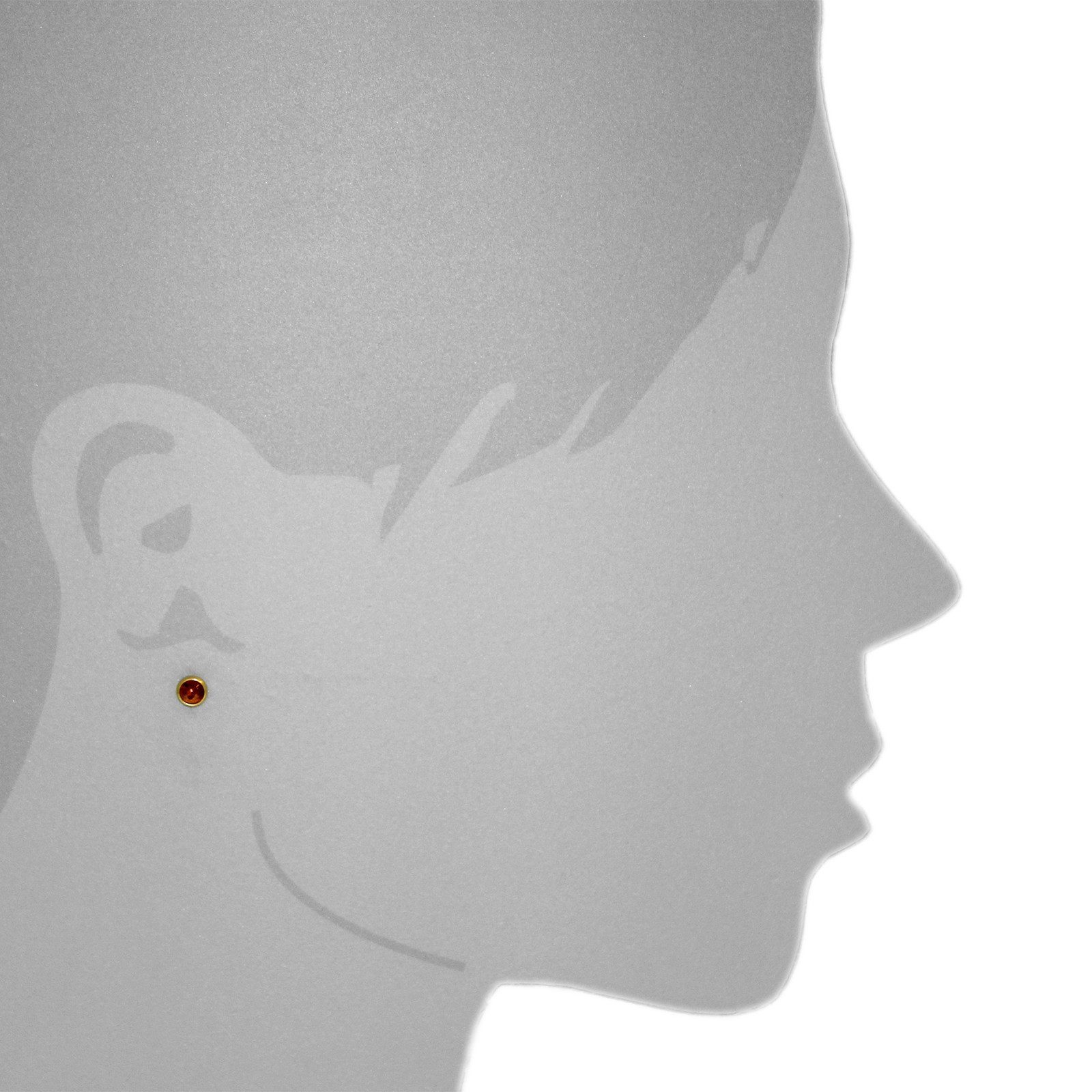 OSTSEE-SCHMUCK Paar Ohrstecker Ostsee-Schmuck Ohrstecker Classic 5 mm Ohrst günstig online kaufen