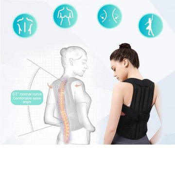 Lubgitsr Rückenstabilisator Schultergurt Haltungskorrektur, Rücken Geradehalter Haltungskorrektur (1-tlg)
