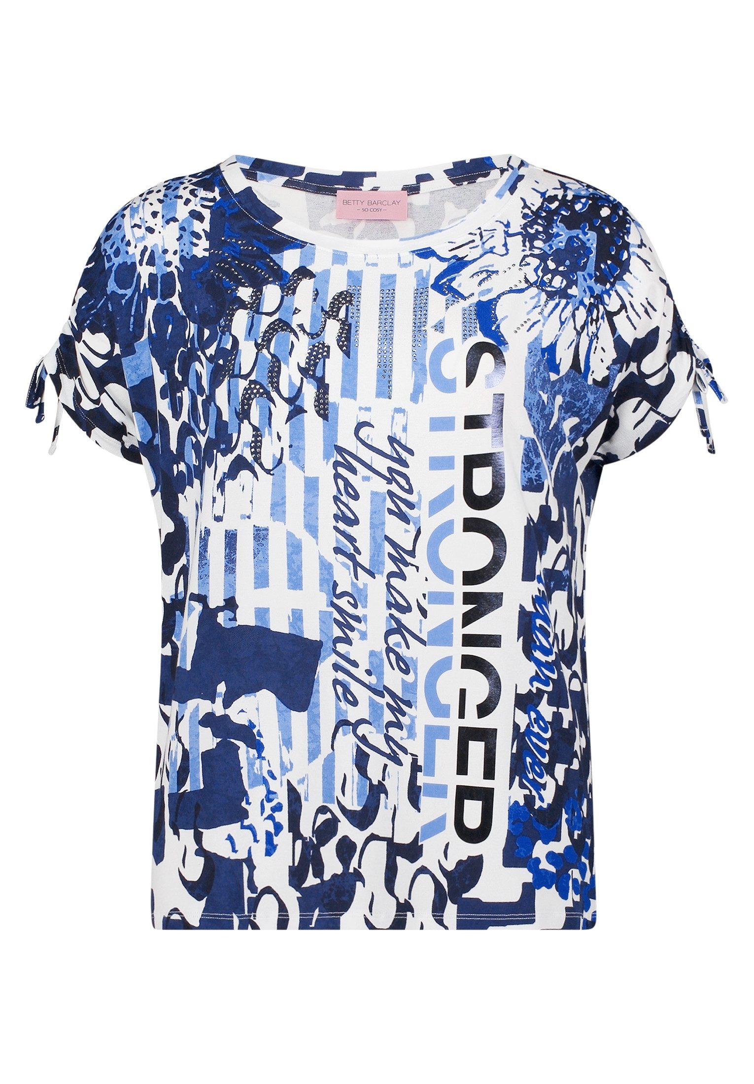 Betty Barclay Kurzarmshirt Damen mit Aufdruck (1-tlg)