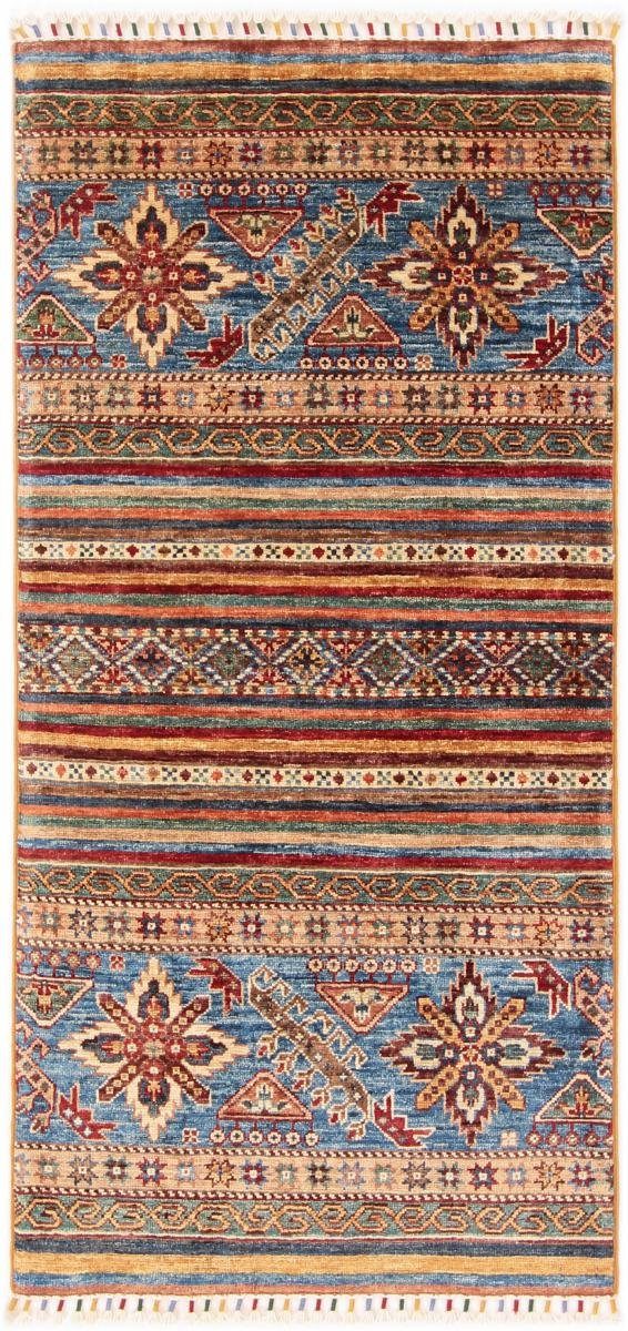 Orientteppich Arijana Shaal 70x149 Handgeknüpfter Orientteppich Läufer, Nain Trading, rechteckig, Höhe: 5 mm