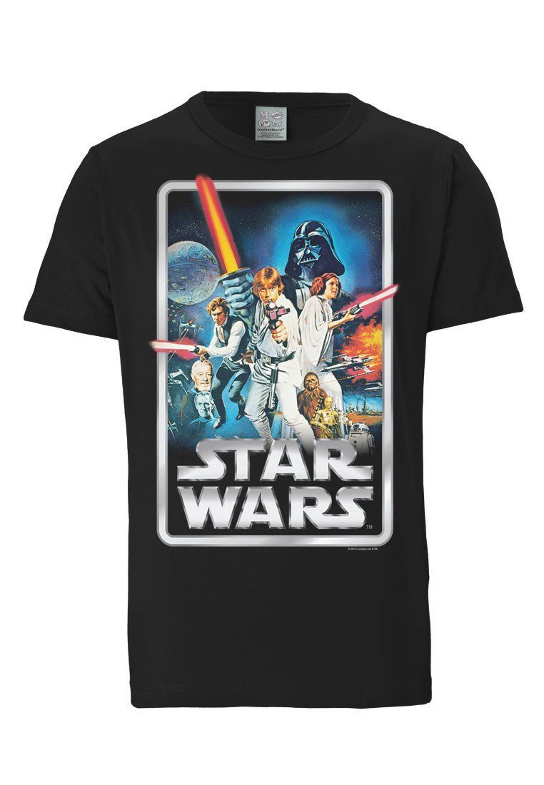 LOGOSHIRT T-Shirt Krieg der Sterne Poster günstig online kaufen