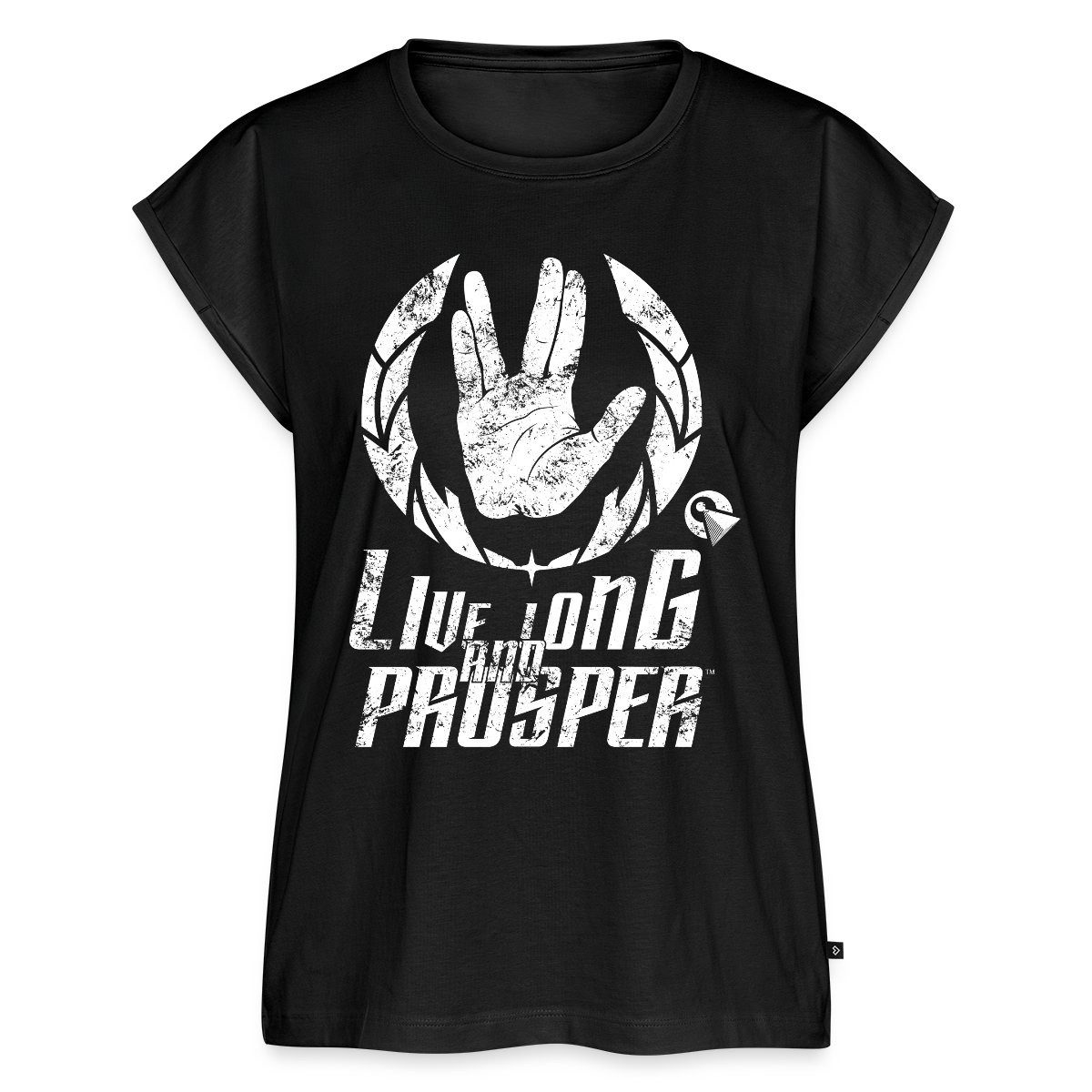 T-Shirt Star Trek Discovery LLAP Vulkanier Frauen Casual T-Shirt