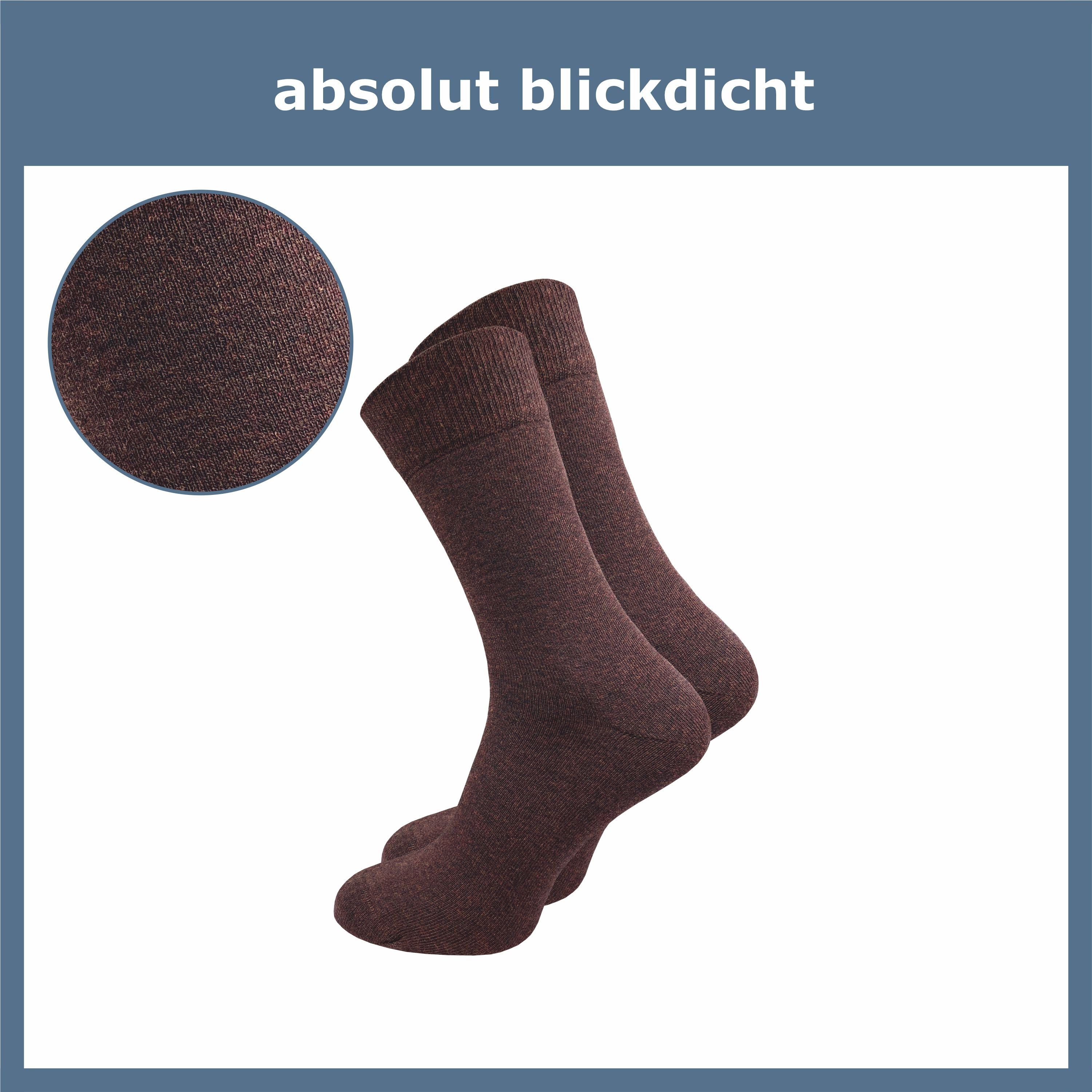 ca·wa·so Socken für Damen & Herren - bequem & weich - aus doppelt gekämmter Baumwolle (10 Paar) Socken in schwarz, bunt, grau, blau und weiteren Farben