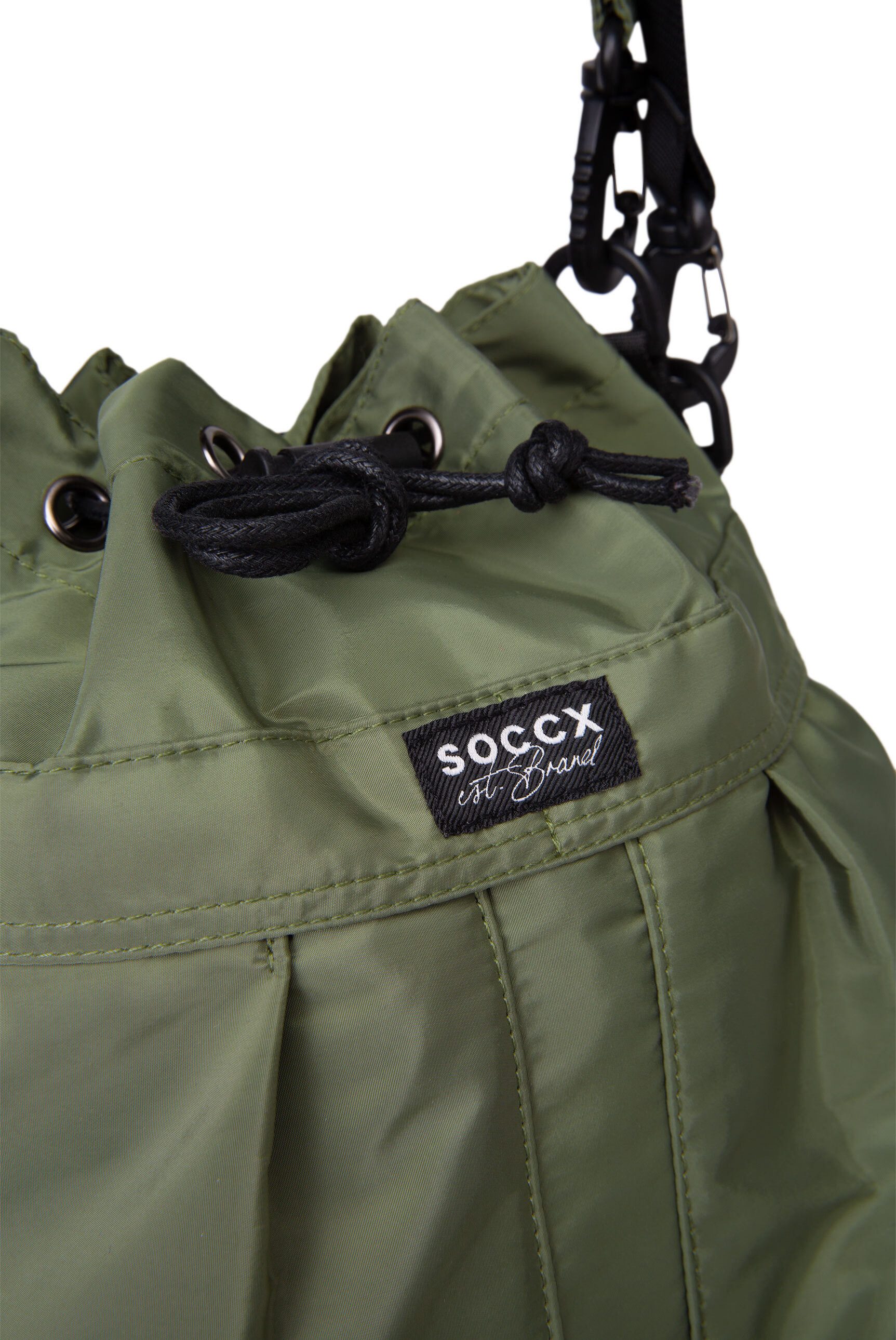 SOCCX Beuteltasche, mit vielen Innenfächern