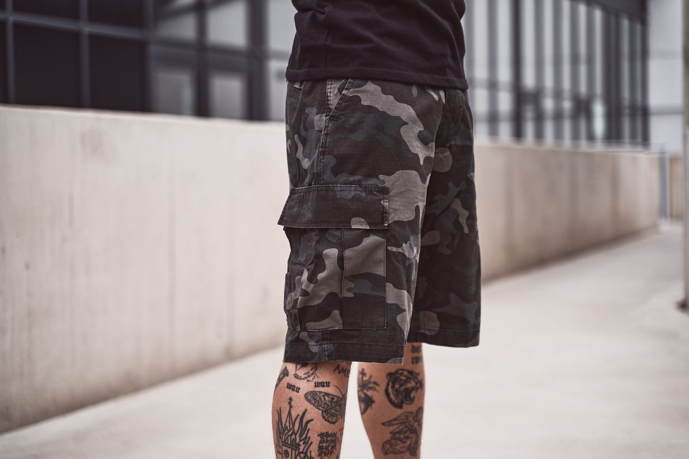 Brandit Stoffhose Brandit Herren BDU Ripstop Shorts (1-tlg) – Bild 4 von 5