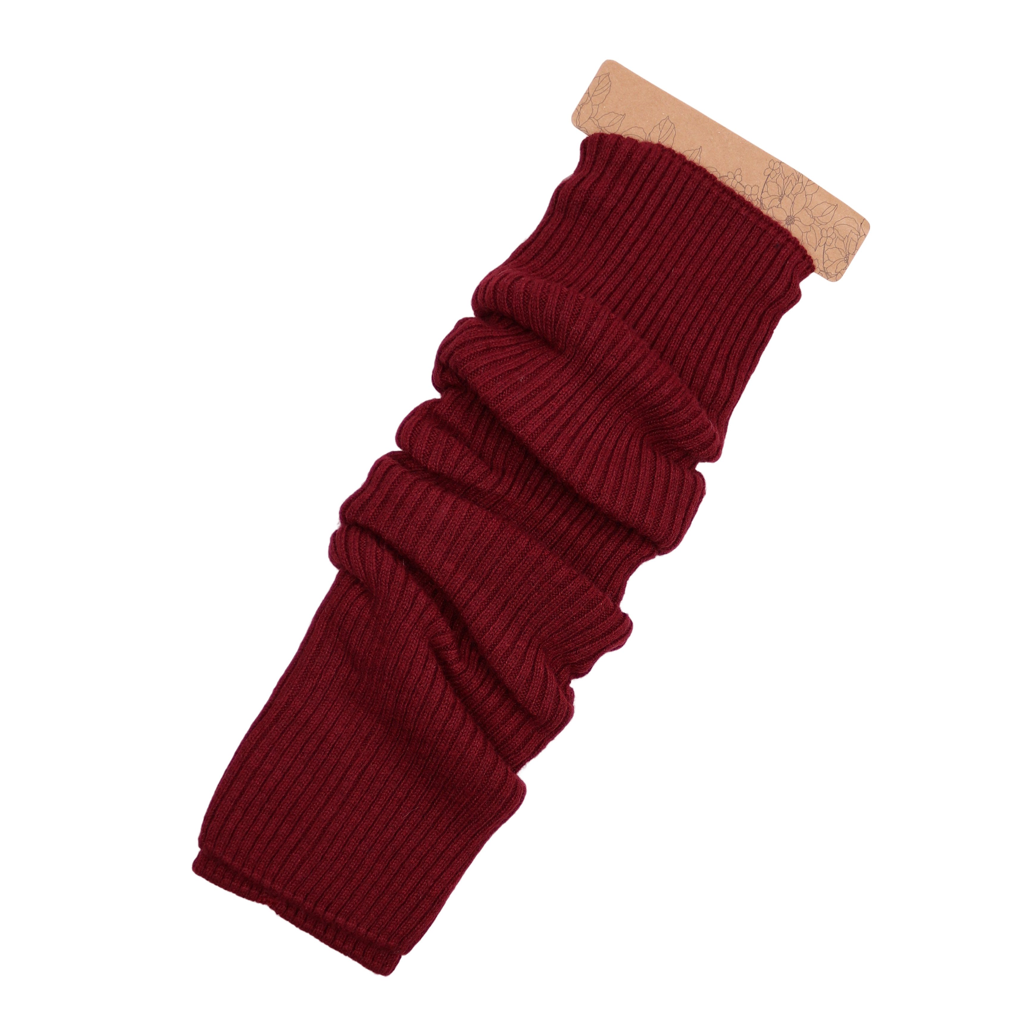 MIRROSI Beinstulpen Damen Stulpen - Edel Woll-Beinwärmer mit Grobstrick-Muster Elastisch – ohne Druck auf dem Bein