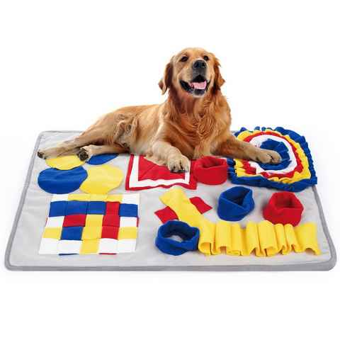 Homewit Hundematte Schnüffelteppich für Hunde 70x50cm Matte Hundespielzeug, Riechen rutschfest Hunde Intelligenzspielzeug