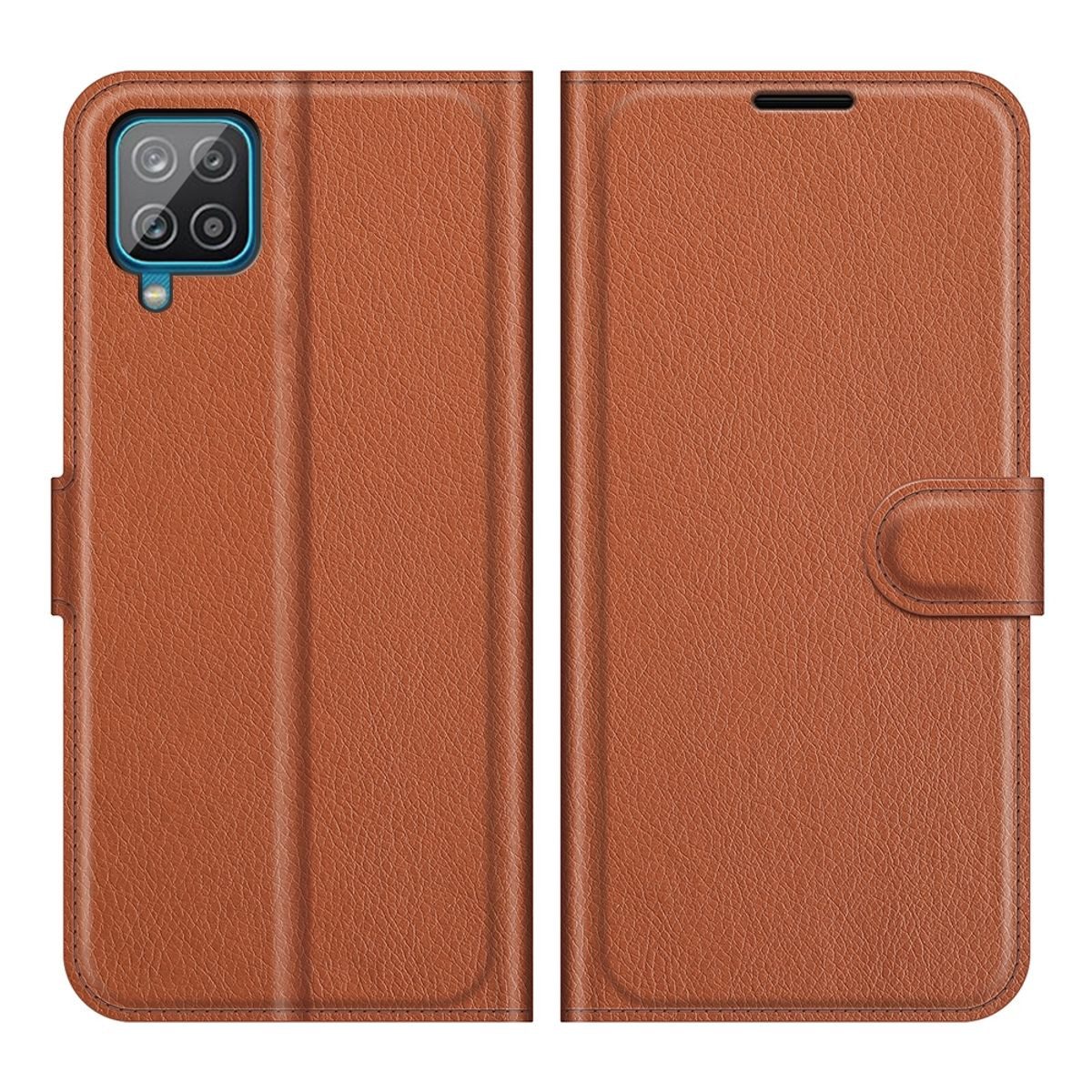 König Design Handyhülle Samsung Galaxy A22 4G, Schutzhülle Schutztasche Case Cover Etuis Wallet Klapptasche Bookstyle