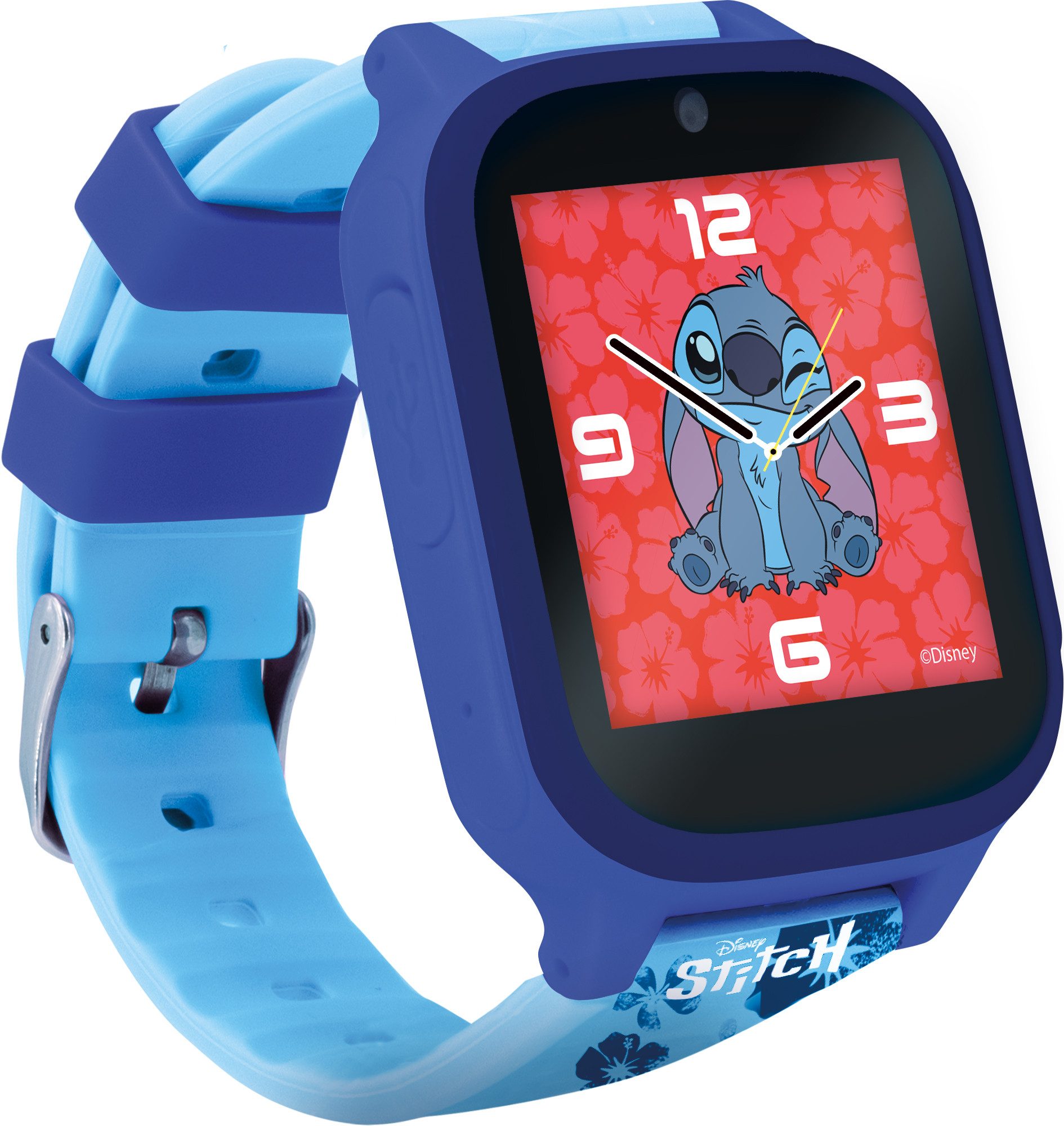 Lisciani Disney Stitch Digitaluhr mit Kamera und Spielen Smartwatch