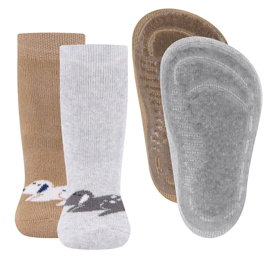 ABS-Socken Stoppersocken 2er Pack Hund