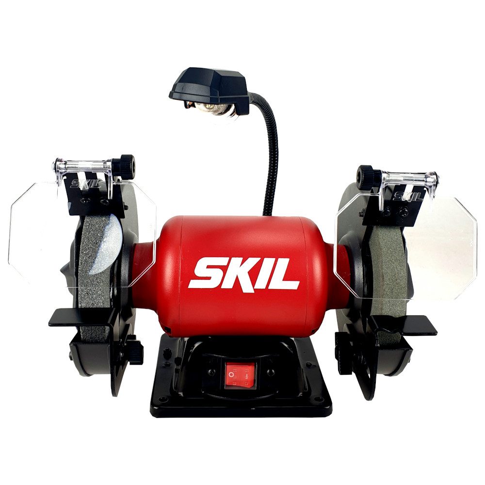 SKIL Doppelschleifer SKIL 1355 AA Tischschleifmaschine Doppelschleifmaschine, 150mm, 400W