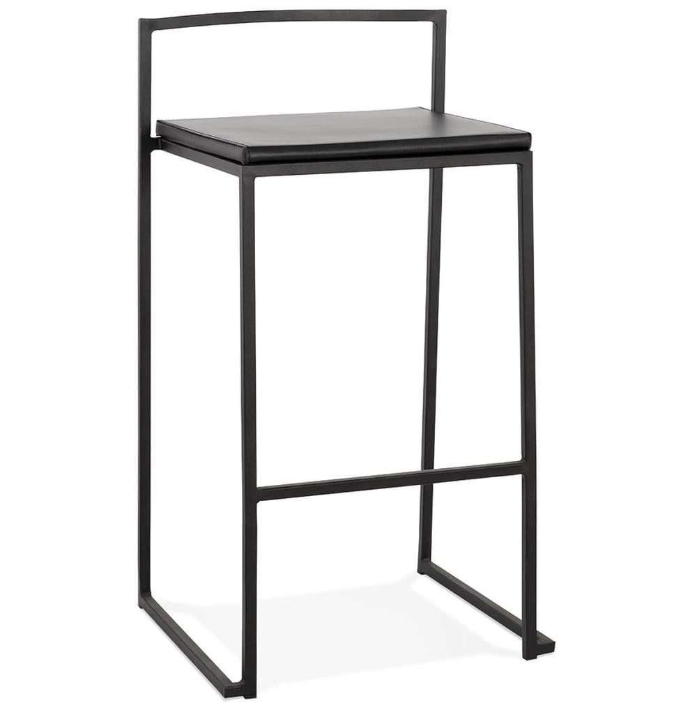 KADIMA DESIGN Barhocker Hocker schwarz 65 günstig online kaufen