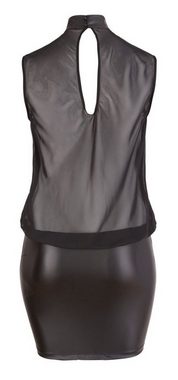 Cottelli CURVES Minikleid Cottelli CURVES - Kleid transparent schwarz XL