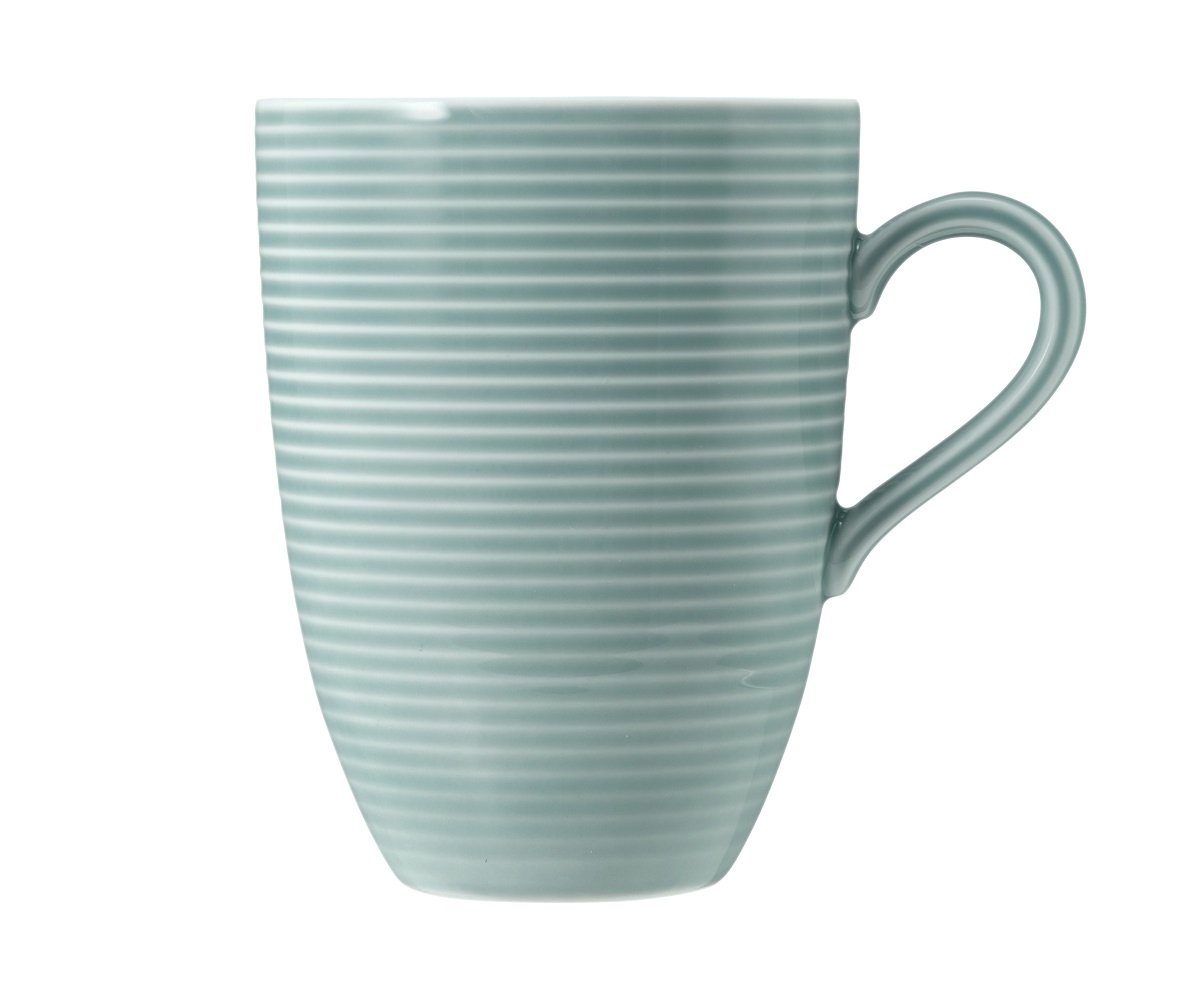 Seltmann Weiden Becher Seltmann Weiden Beat Arktisblau Becher mit Henkel 0,35l, Porzellan