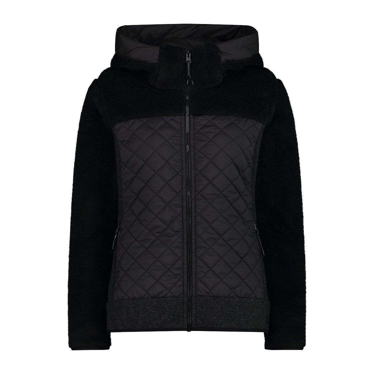 Outdoorjacke CMP Damen Jacke Woman Jacket Hybrid Fix Hood 33M4196