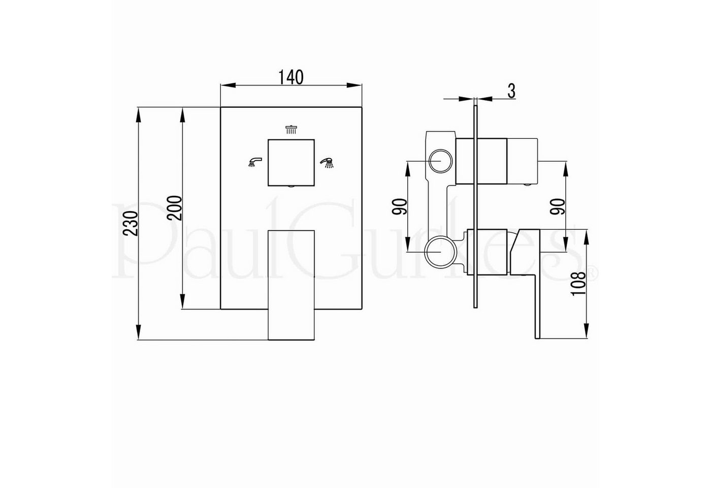 Thumbnail - PaulGurkes Unterputzarmatur PGVM24