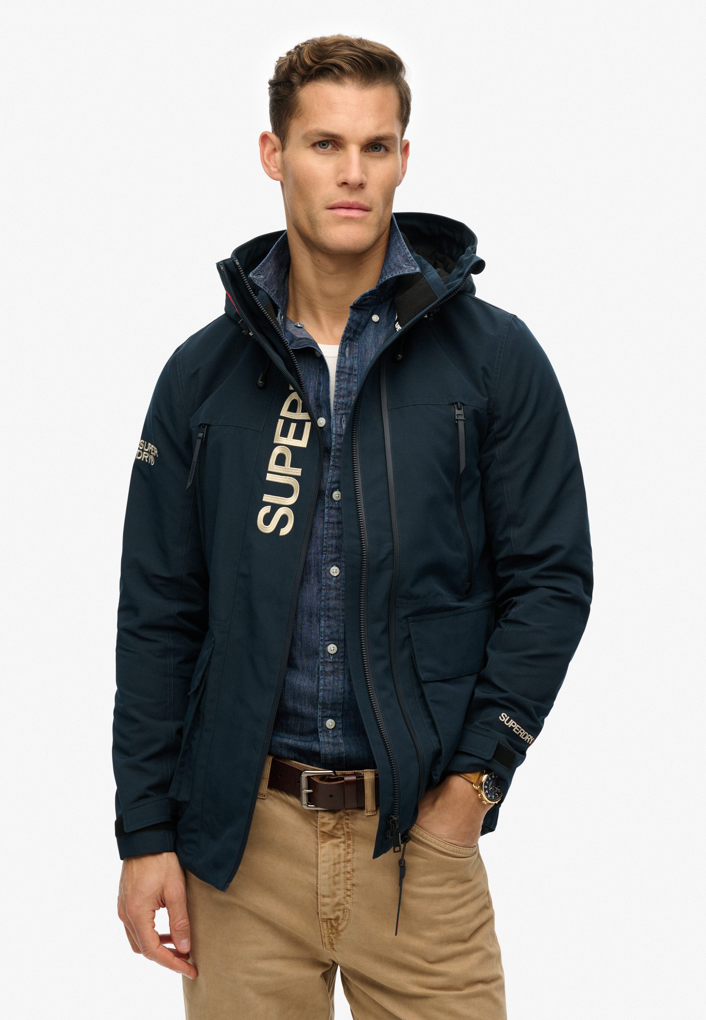 Superdry Outdoorjacke HOOD ULTIMATE EMB WINDBREAKER günstig online kaufen