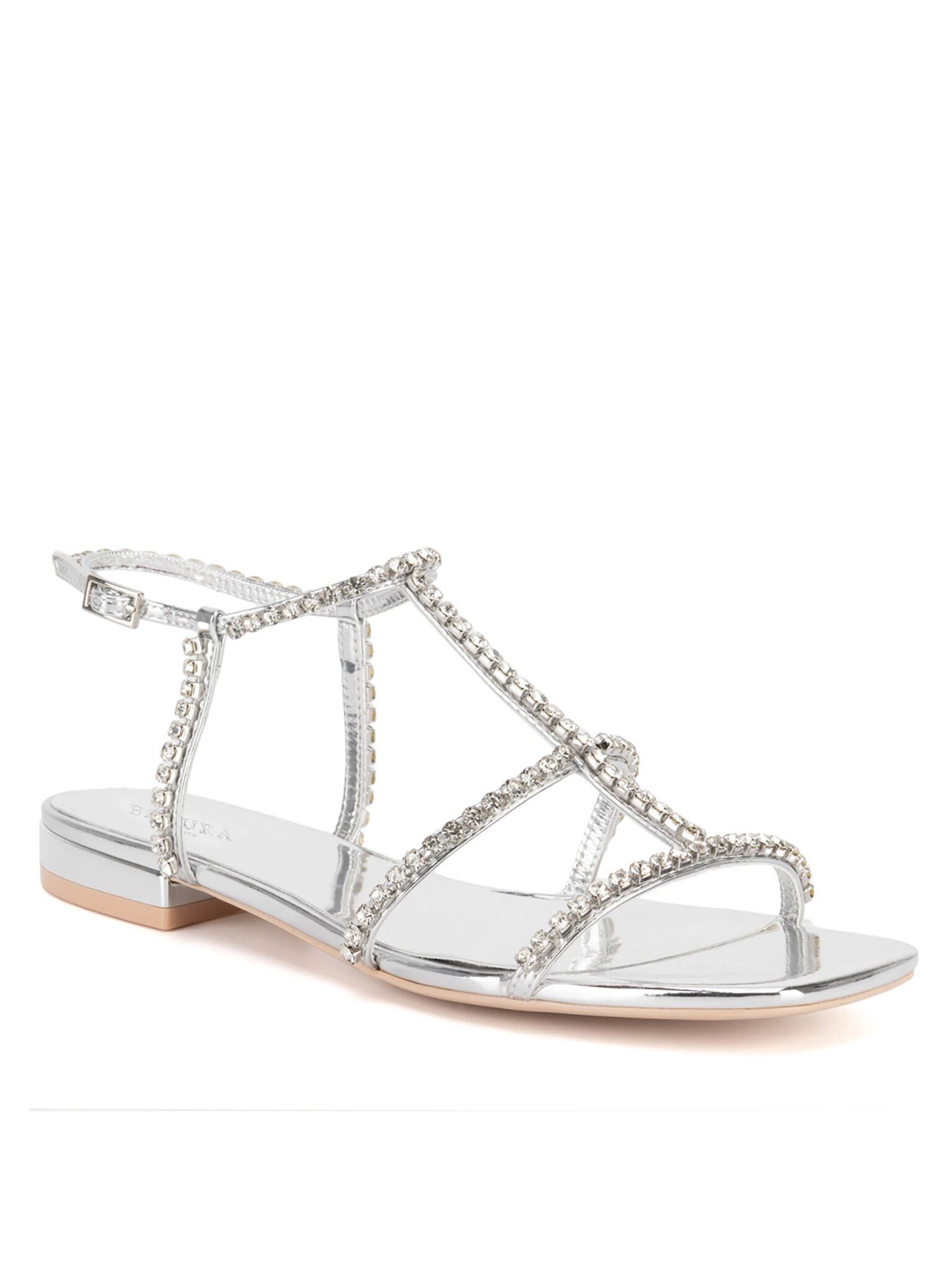 Badura Sandalen JOSEPHE-SL2286-2 Silberfarben Sandale günstig online kaufen