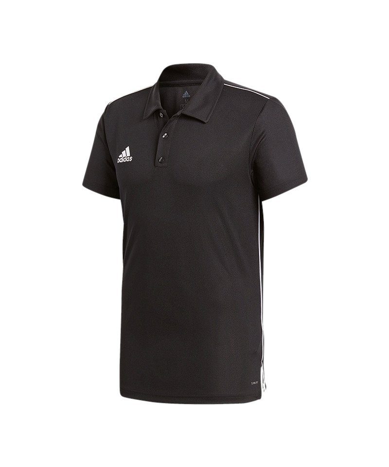 schwarzweiss Performance adidas default Core Poloshirt ClimaLite 18 T-Shirt