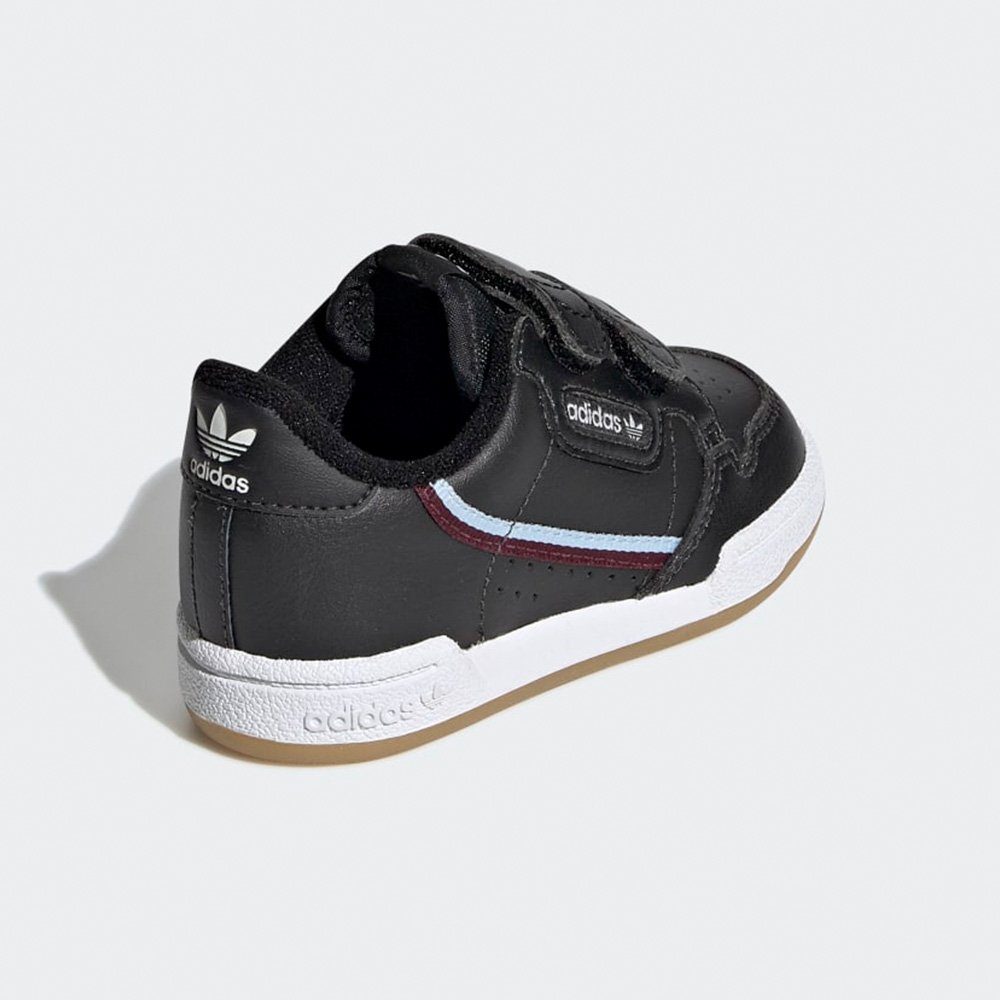 adidas Originals Continental 80 CF I - Core Black / Maroon Sneaker