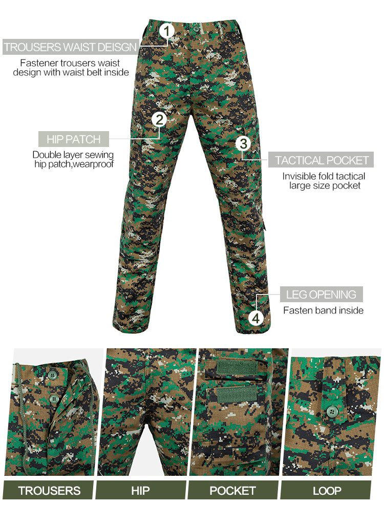 Military-Jacke Militär Uniform, BW Spezialkräfte, Jäger, Military, Outdoor, Ranger