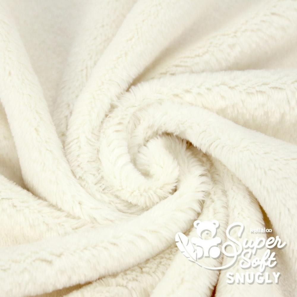 kullaloo Stoff - SuperSoft Plüsch SNUGLY (5 mm Florlänge)