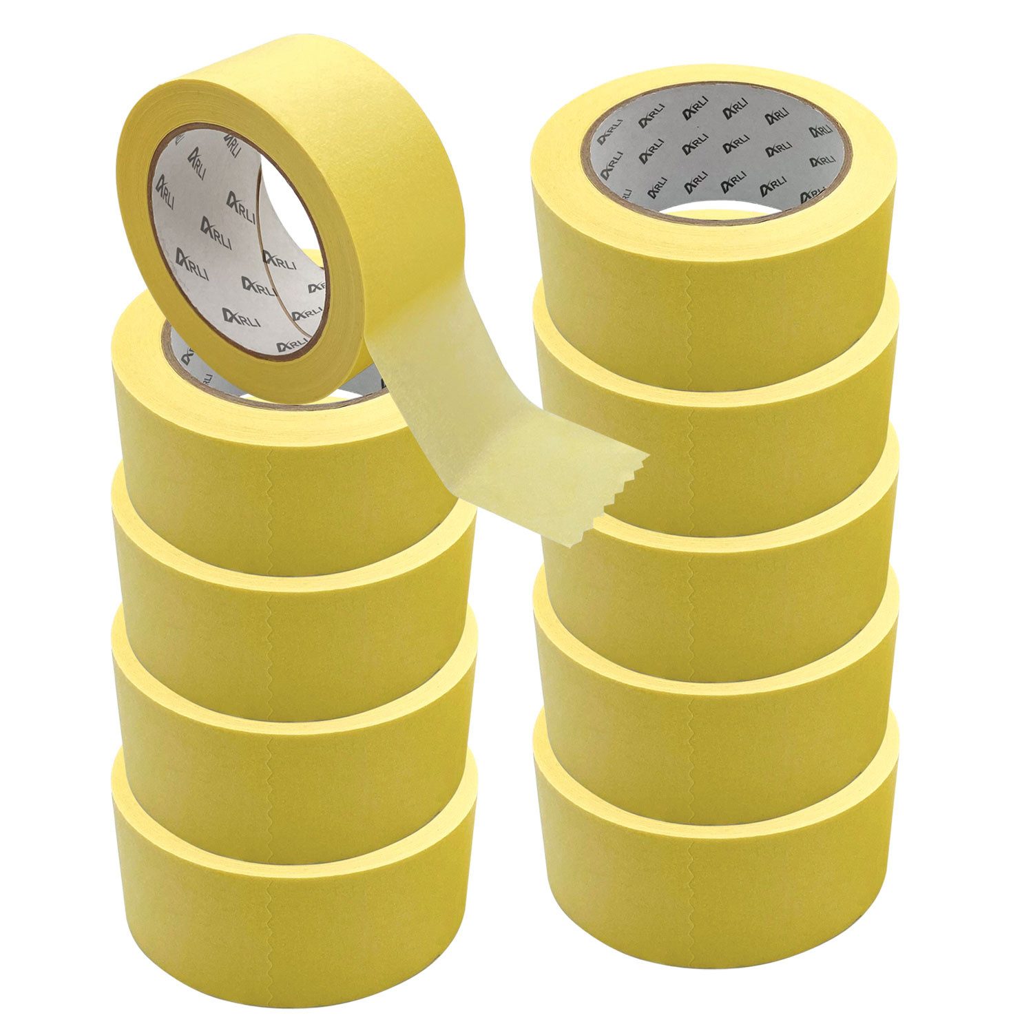 ARLI Kreppband 10x Abdeckklebeband Kreppband 48 mm x 50 m (zehner Set, 10-S günstig online kaufen