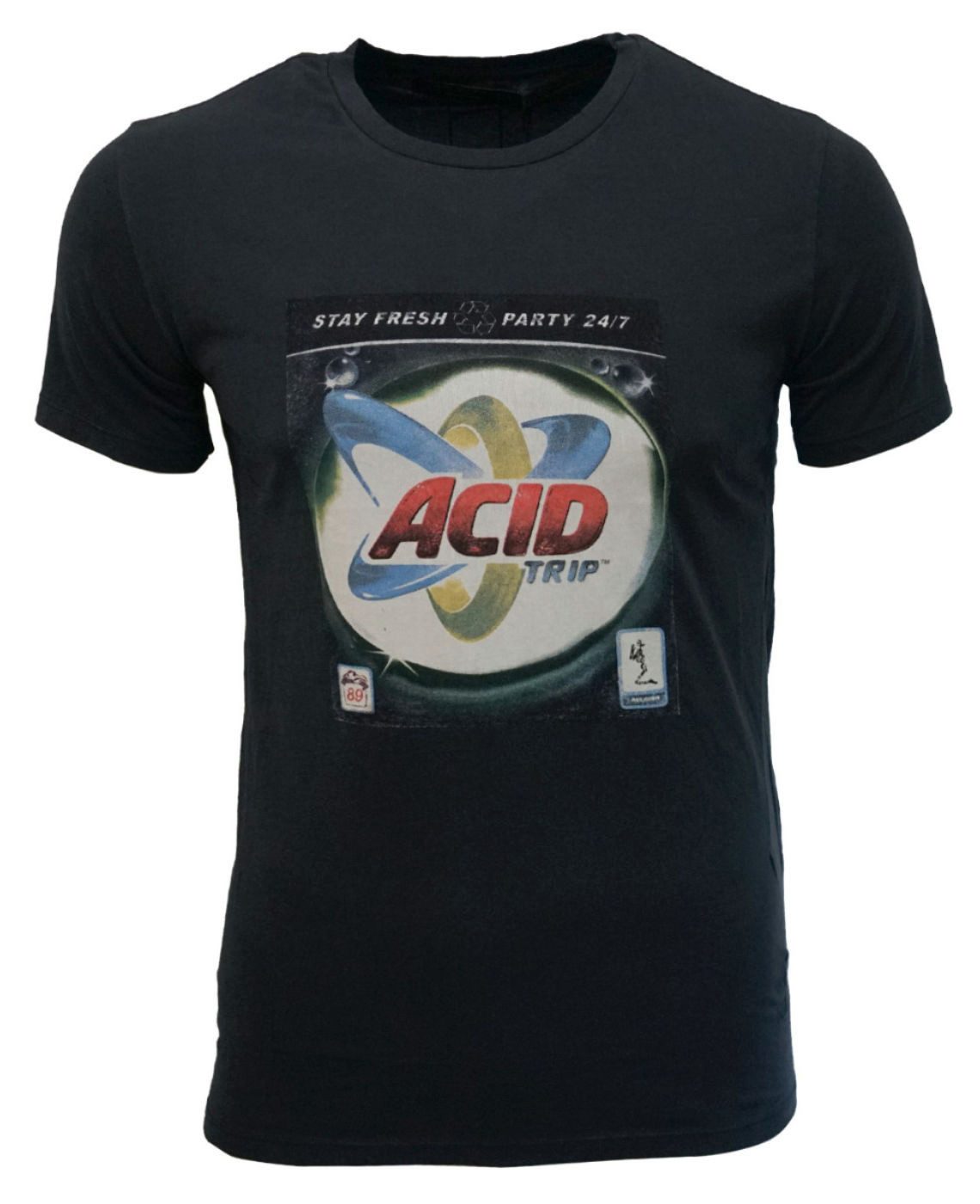 Religion T-Shirt RELIGION Clothing Herren T-Shirt ACID TRIP-Schwarz-L