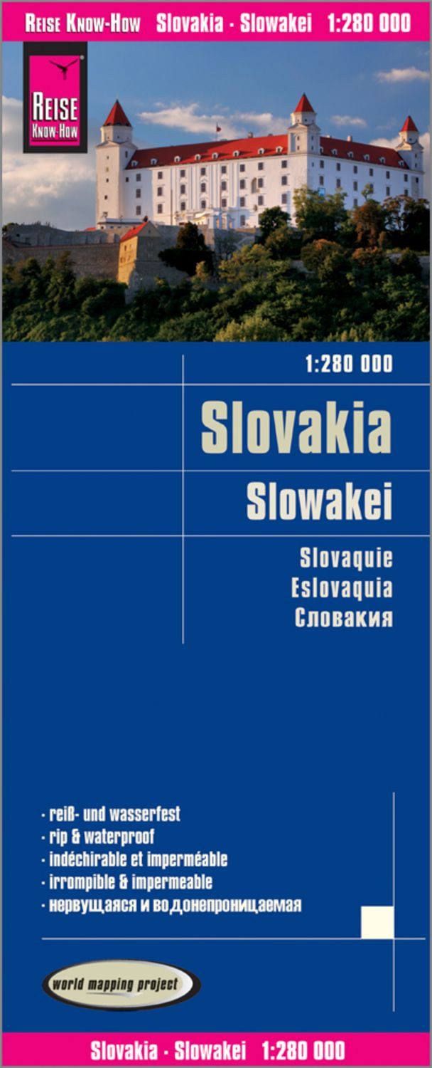 Reise Know-How Landkarte Slowakei (1:280.000) / Reise Know-How Verlag Peter Rump