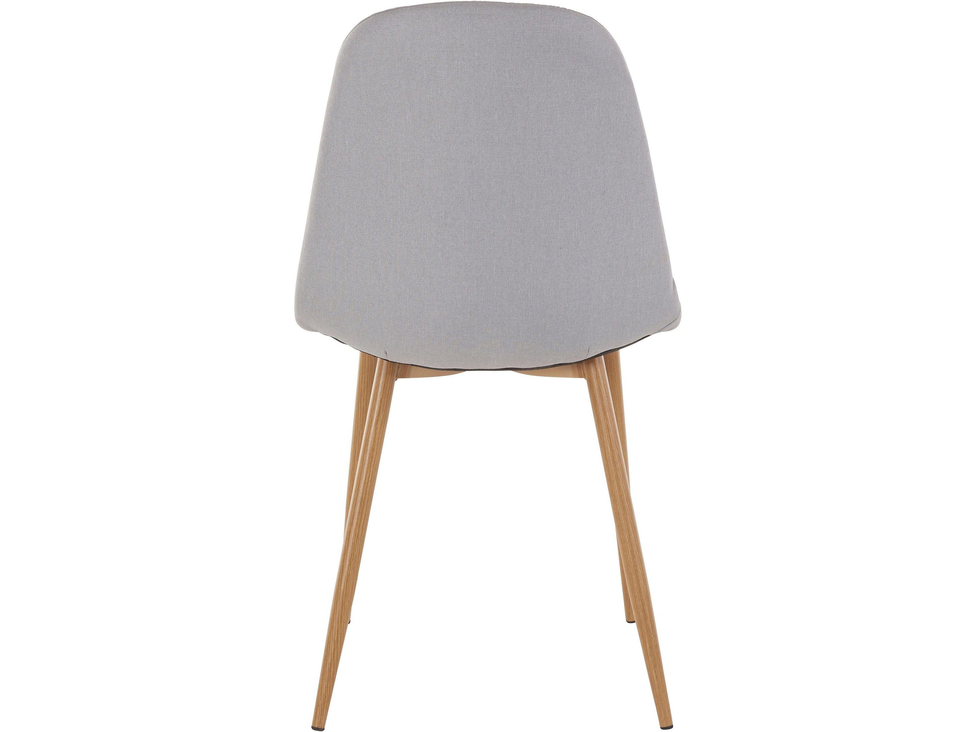 loft24 Esszimmerstuhl Mingu (Set, 2 St), Schalenstuhl, Küchenstuhl, Metallgestell, Kordstoff