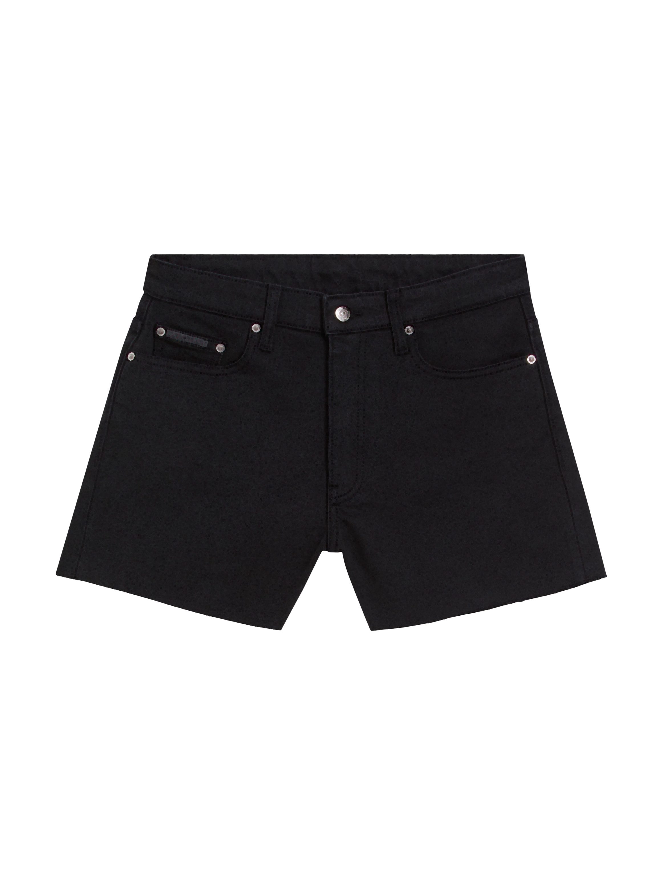 Calvin Klein Jeans Shorts 90s DENIM SHORT mit Fransensaum